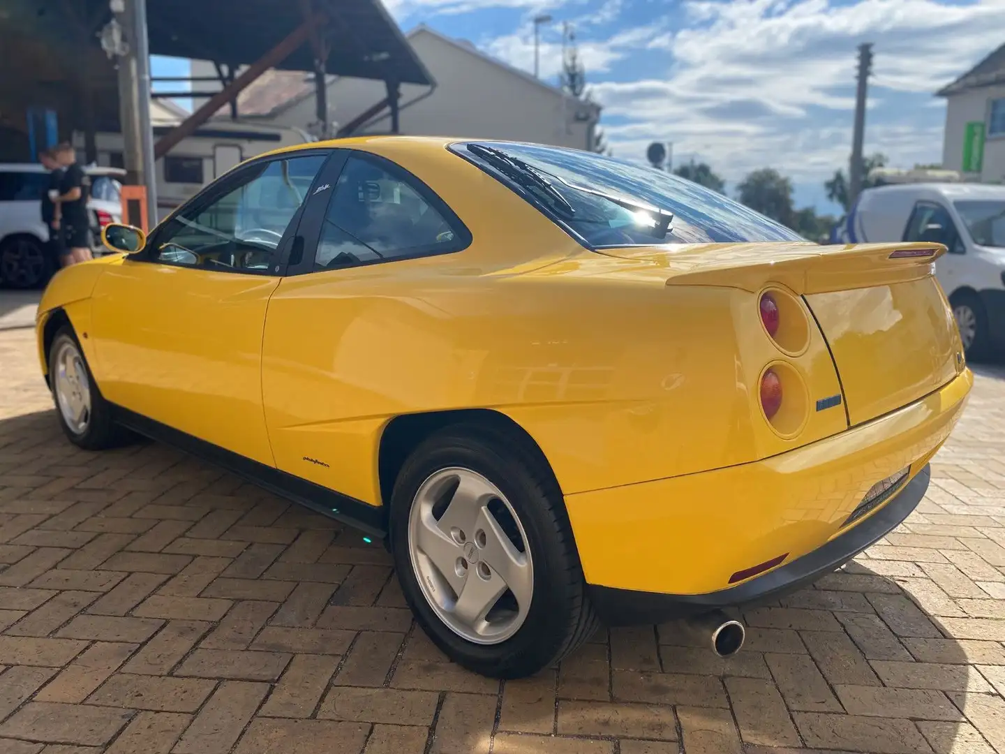 Fiat Coupe Coupé Tipo 175 aus 1.HAND Klima Original-Zustand Gelb - 2