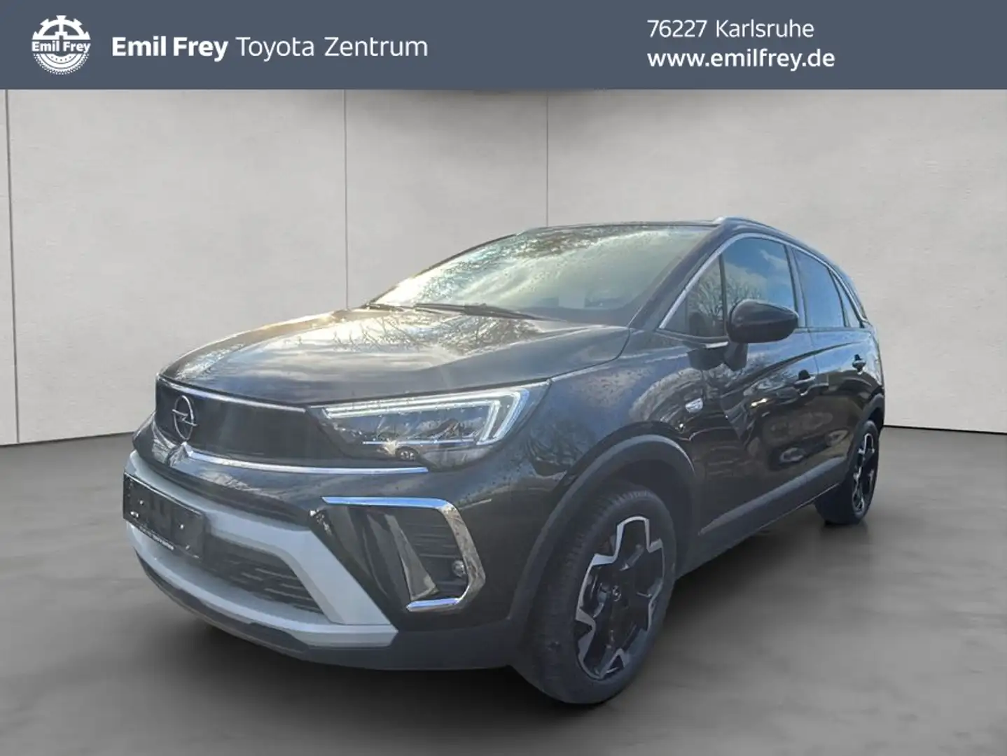 Opel Crossland Crossland 1.2 Autom. Elegance, Headup, LED, Navi Zwart - 1