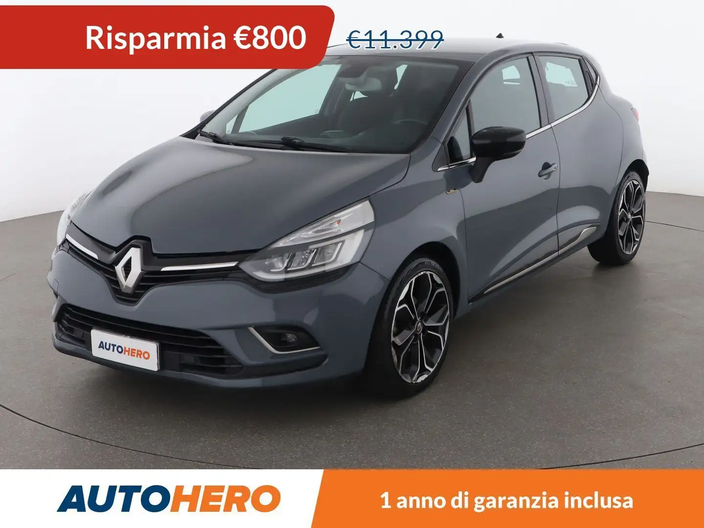 Renault Clio 1.5 dCi Moschino Intens 90 CV EDC Grigio - 1