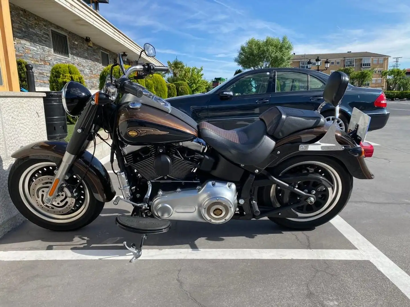 Harley-Davidson Fat Boy LO SPECIAL 110 th Aniversary Marrón - 2