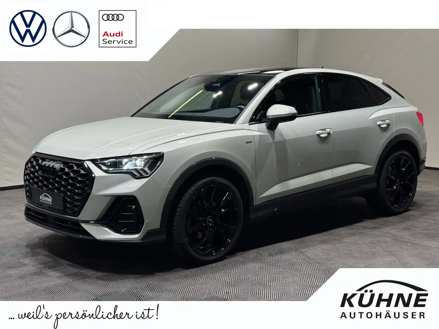 Audi Q3 2x S-Line 40 TFSI qu. | MATRIX NAVI Argent - 1