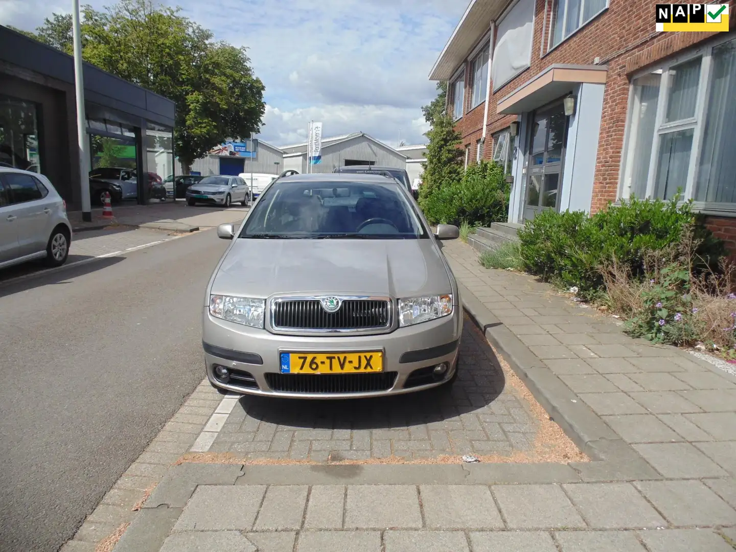 Skoda Fabia Combi 1.4-16V Spirit+ MET AIRCO APK 06-2026 KM 131 Beige - 1