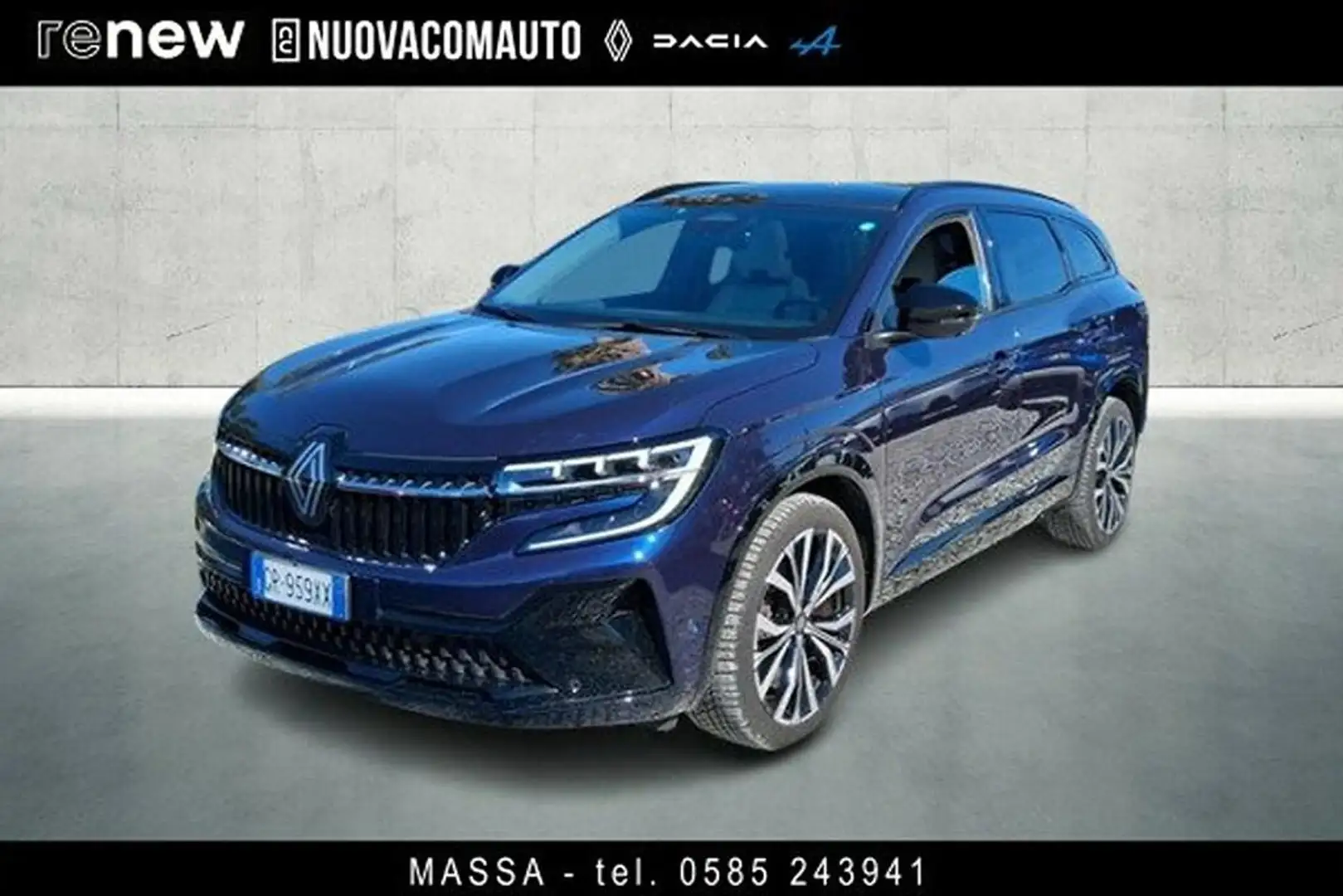 Renault Espace 1.2 e-Tech full hybrid Iconic 200cv auto Blu/Azzurro - 1