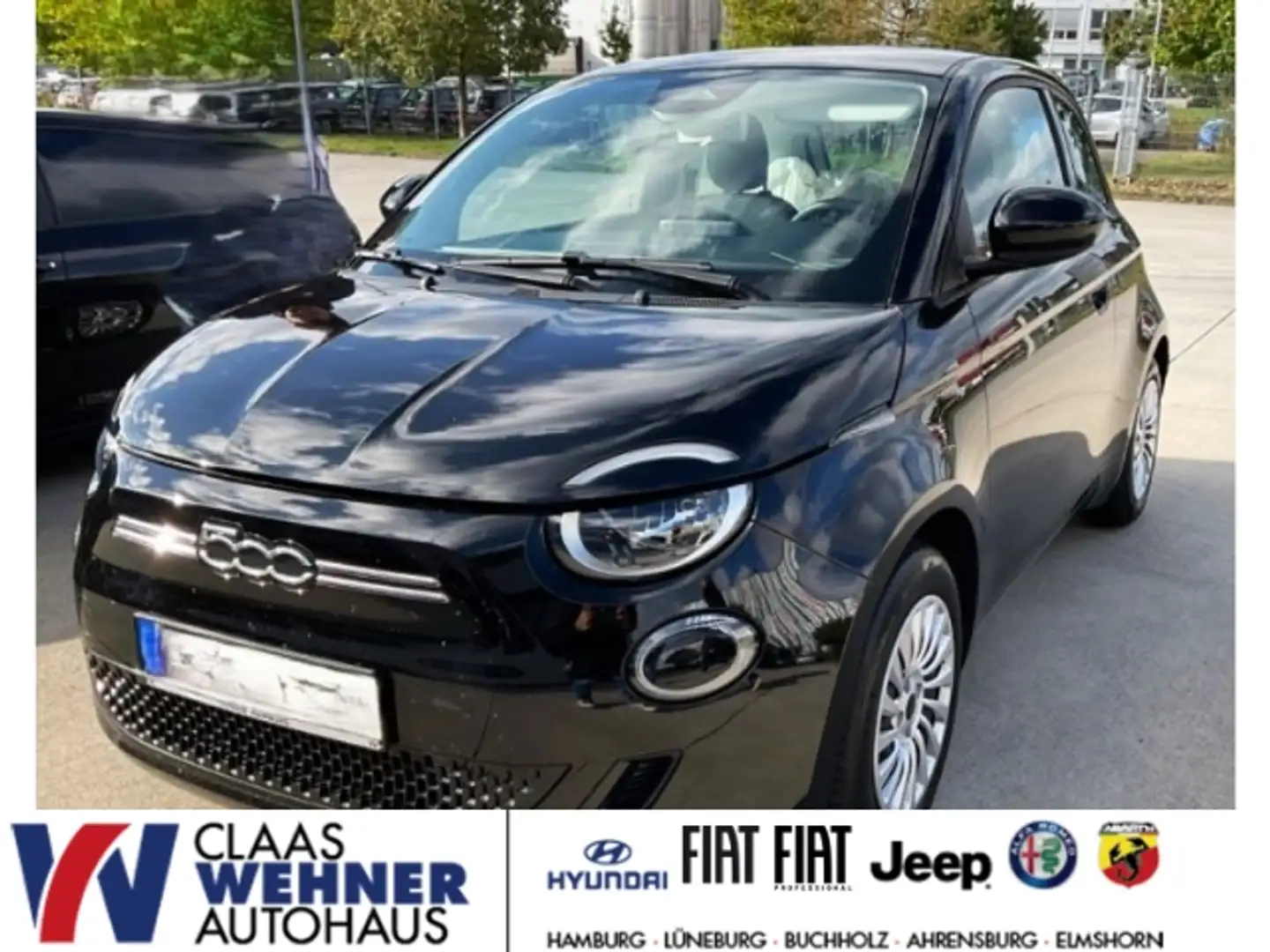 Fiat 500e Neuer e Action Automatik Komfort,-Radio,-Winter-Pa Noir - 1