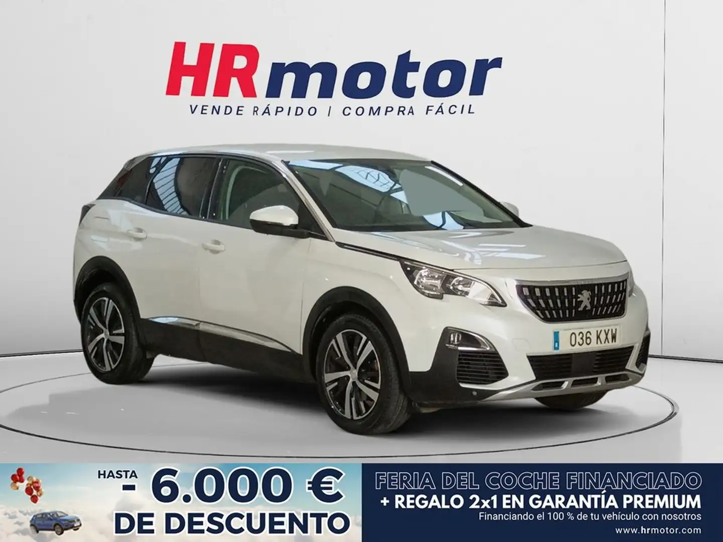 Peugeot 3008 1.2 PureTech 130 Allure Wit - 1