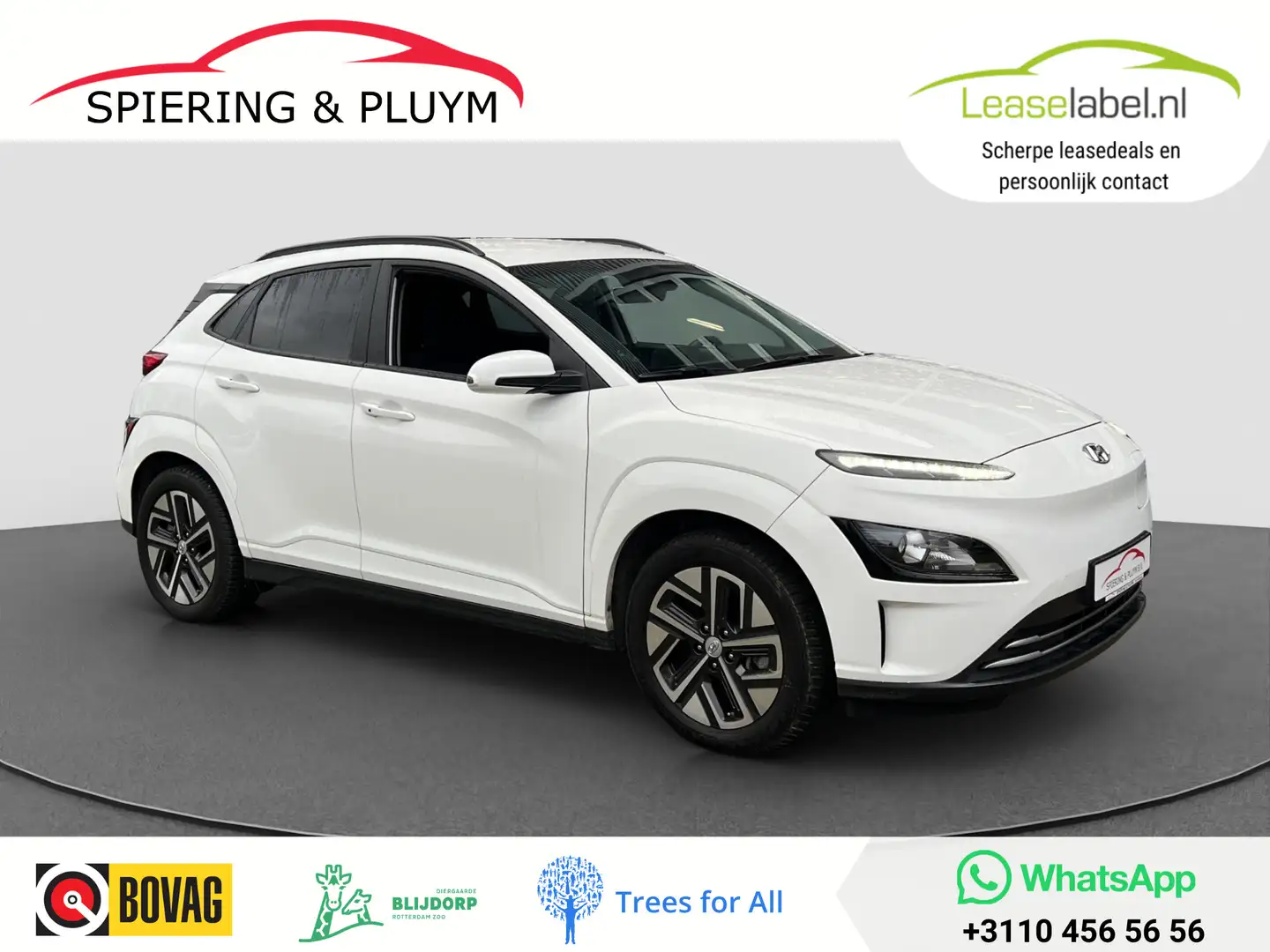 Hyundai KONA EV Fashion Design 39 kWh | Audio plus | Weinig km' Wit - 1