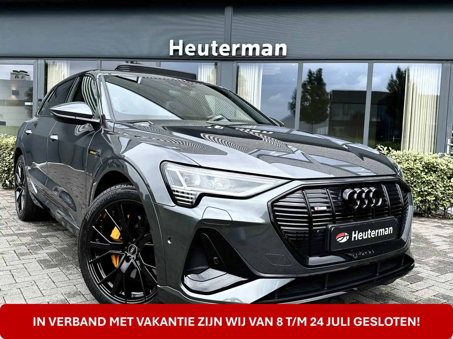 Audi e-tron 50 quattro S Edition Black/ Pano/ B&O / Sfeer Gris - 1