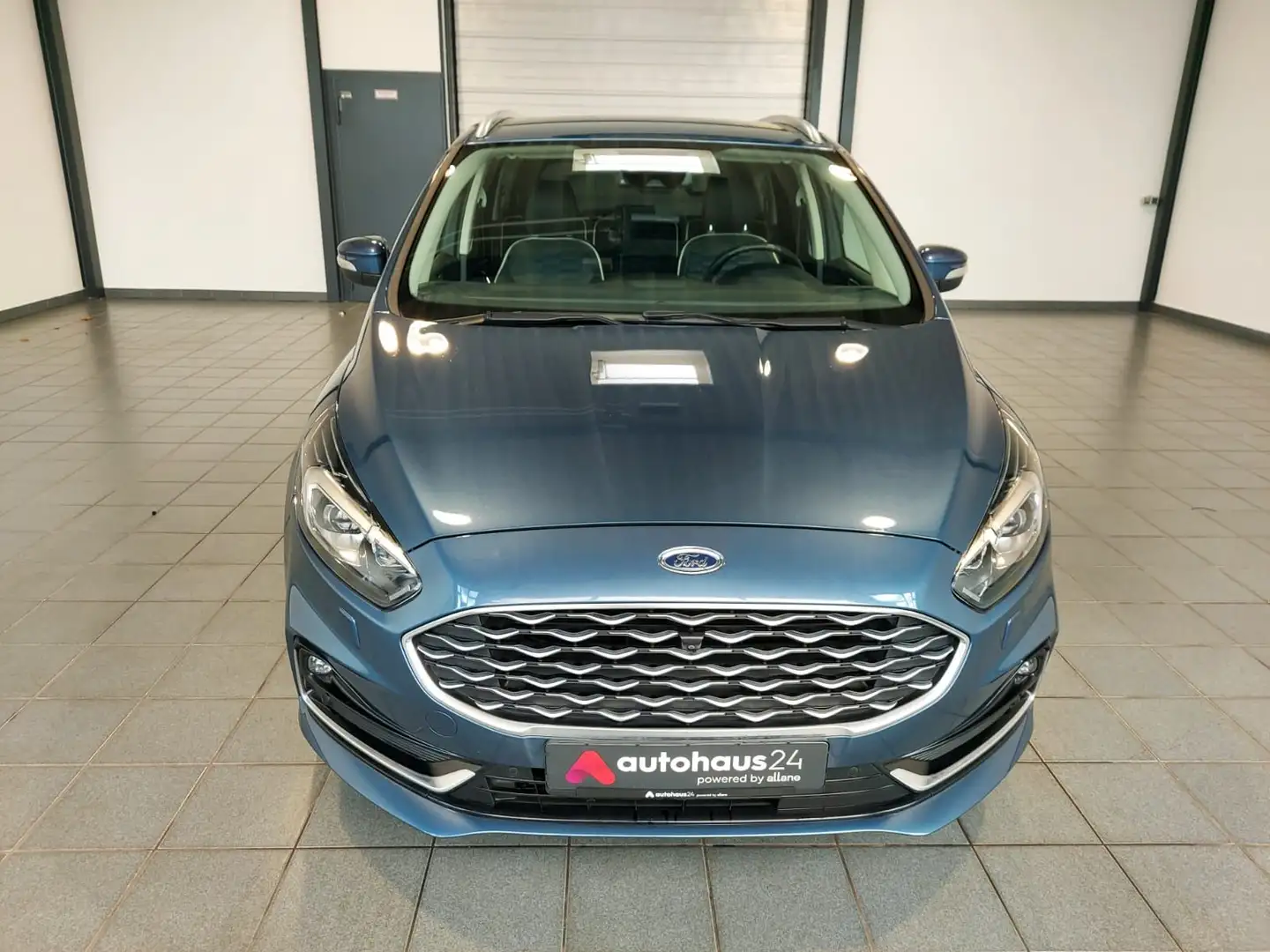 Ford S-Max 2.5 Duratec  Hybrid Vignale|Navi|Kamera Blau - 2