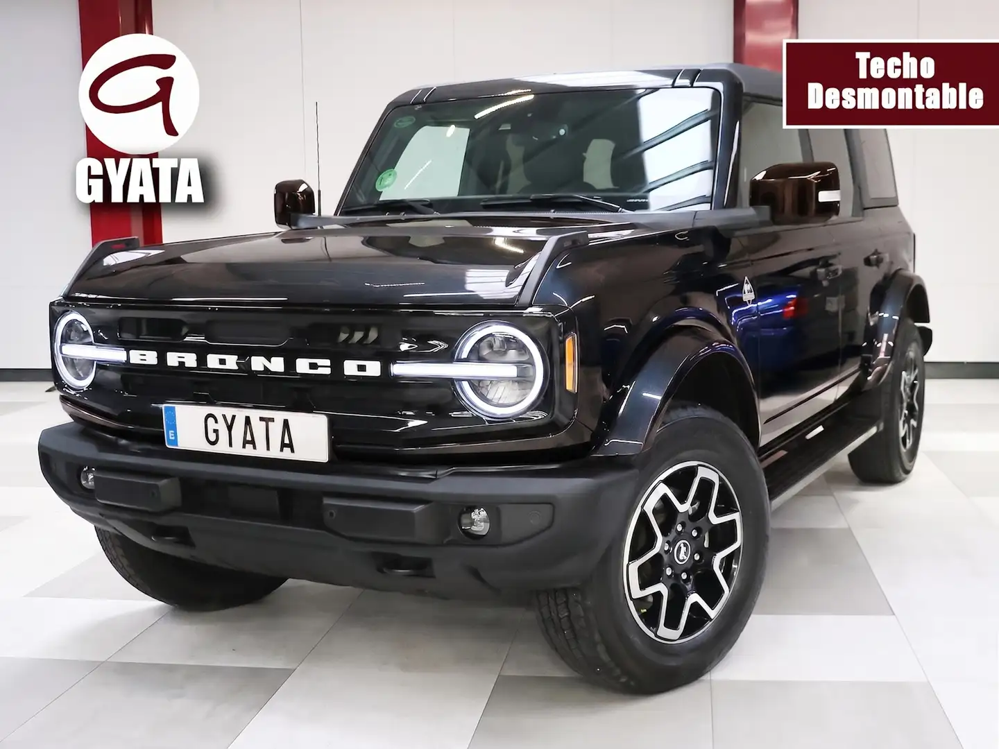 Ford Bronco 2.7 EcoBoost V6 Outer Banks 335 Auto Negro - 1