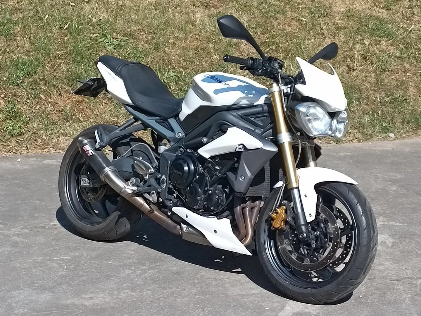 Triumph Street Triple 675 Bianco - 1