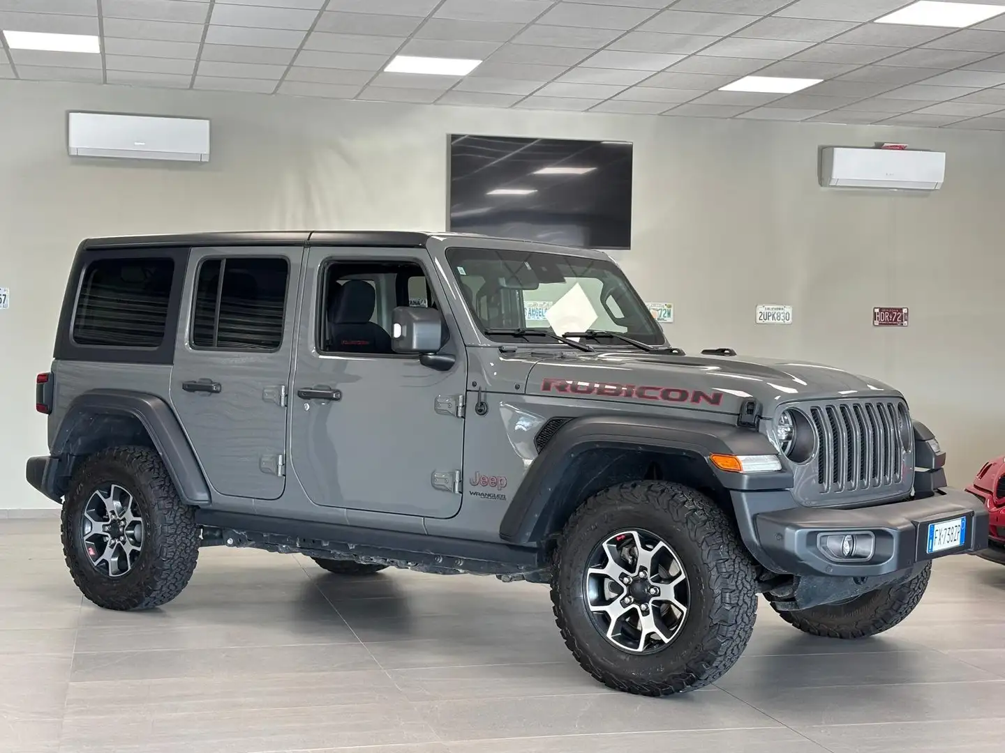Jeep Wrangler Wrangler IV 2018 Unlimited 2.2 mjt II Rubicon auto Nero - 2