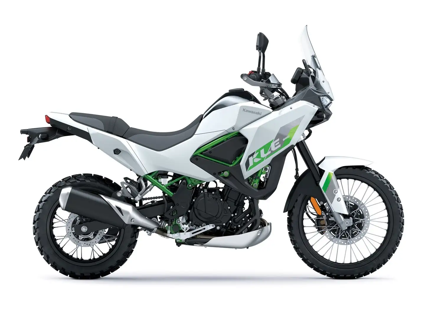 Kawasaki KLE 500 Blanco - 2