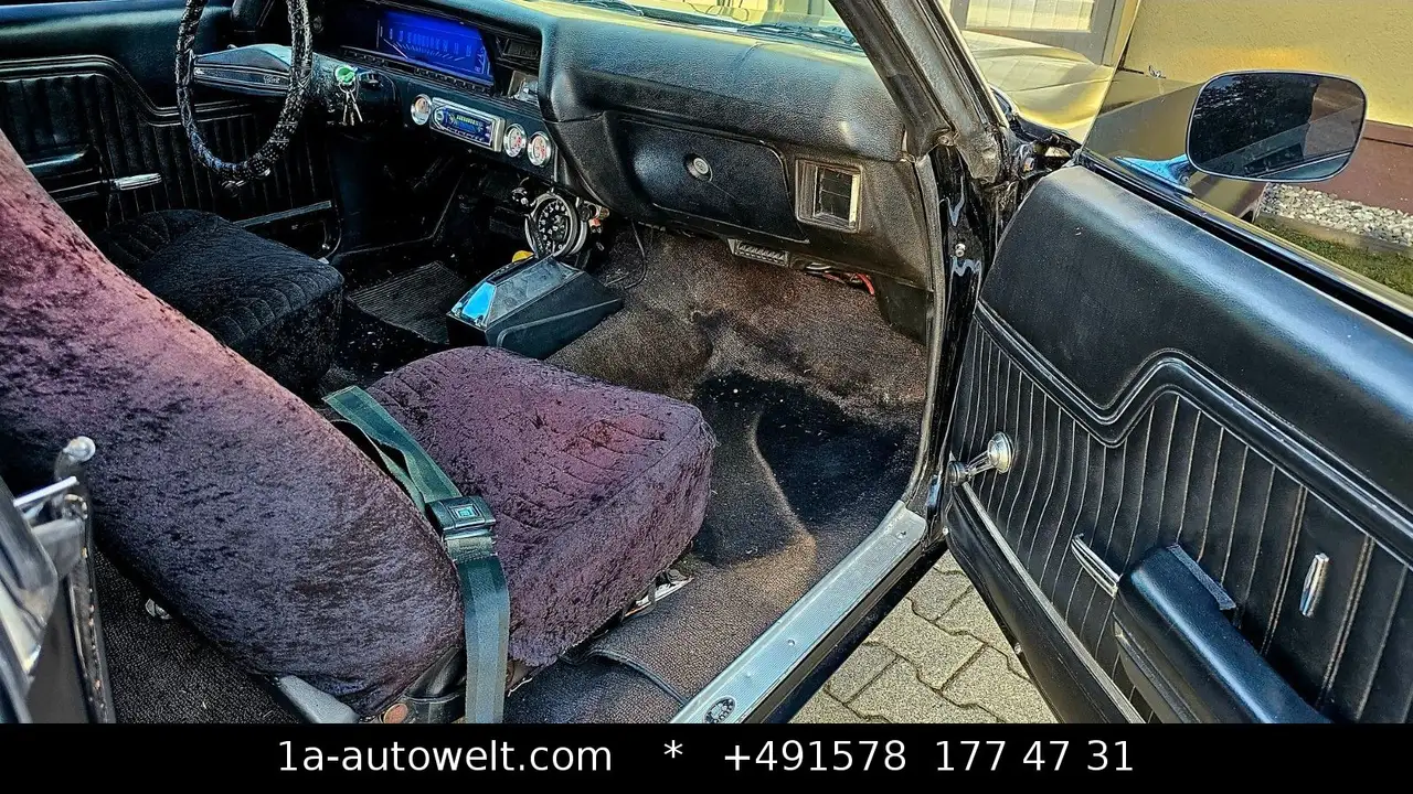 Chevrolet Chevelle SS Restauriert Schwarz Matt Metall, foto 10