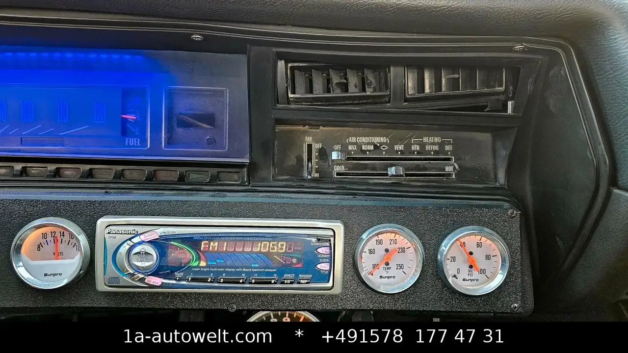 Chevrolet Chevelle SS Restauriert Schwarz Matt Metall, foto 4