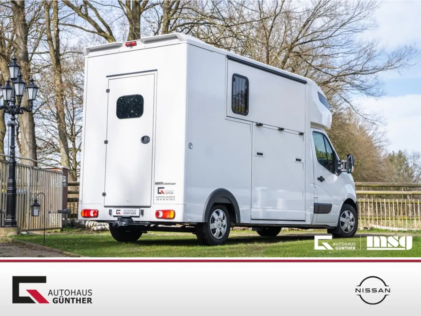Nissan Interstar Stablehopper Stallion Light SafetyPack Grau - 2
