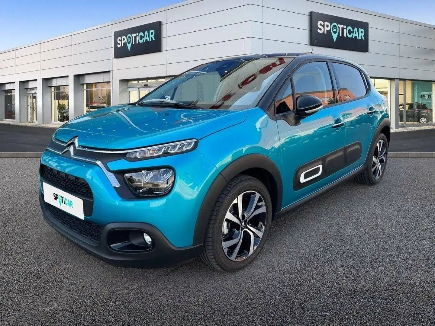 Citroen C3 PureTech 60KW (83CV) Shine Bleu - 1