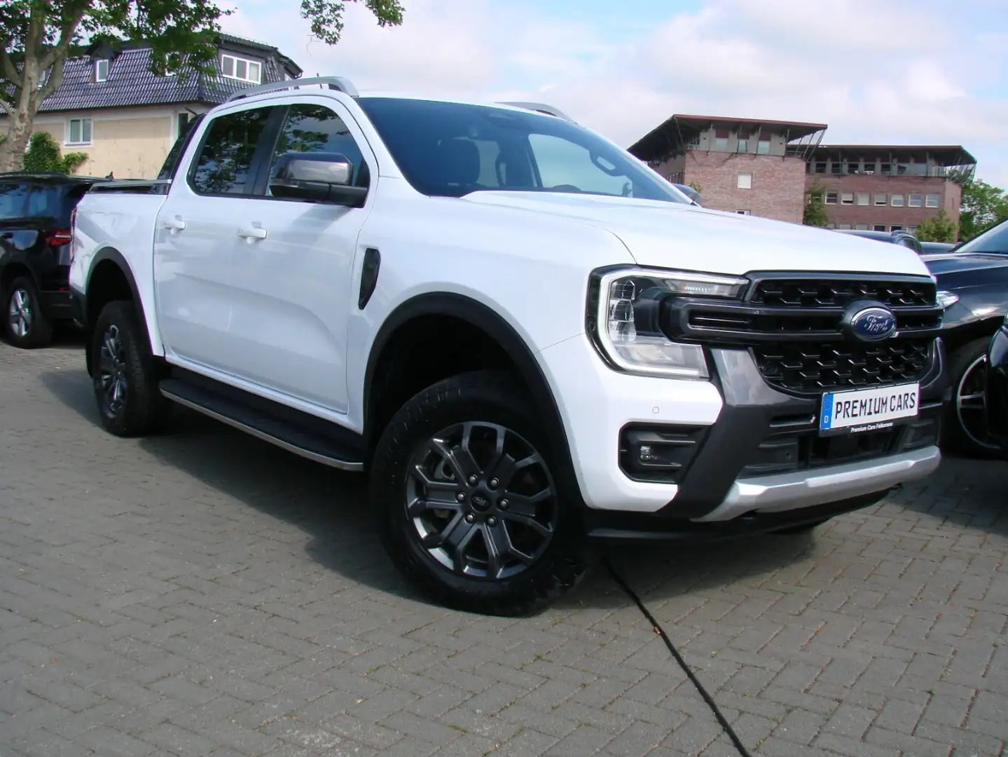 Ford Ranger 2.0EcoBlue Wildtrack e-4WD Doppelkabine ACC Weiß - 1