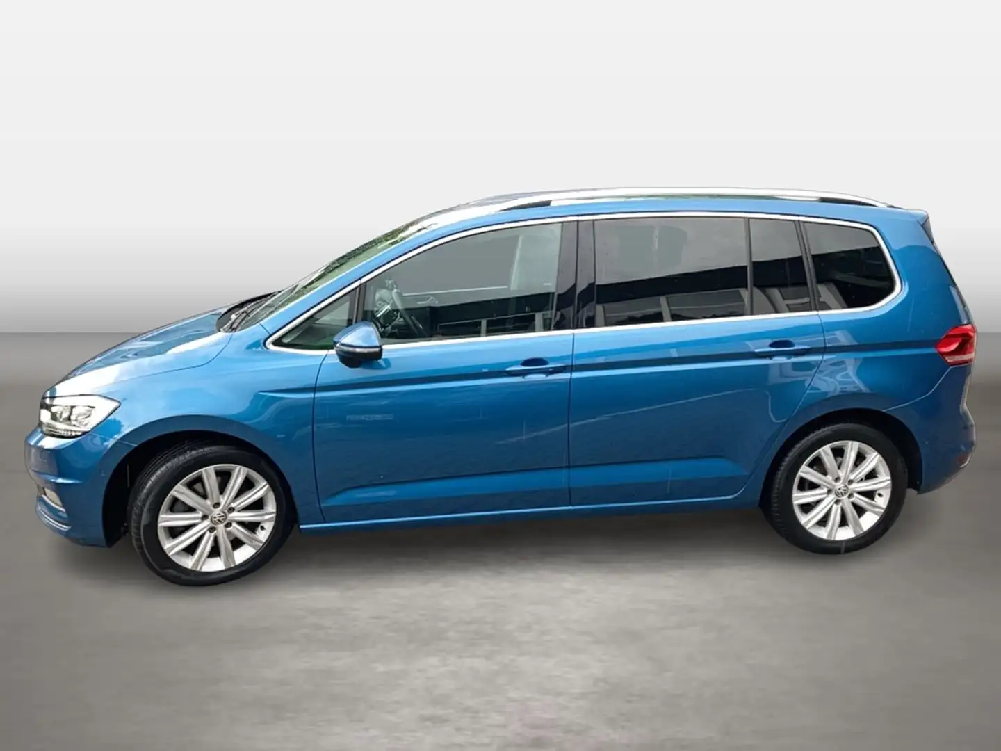 Volkswagen Touran Highline 1.4 TSI 7Sitze Navi AHK LED Blau - 2