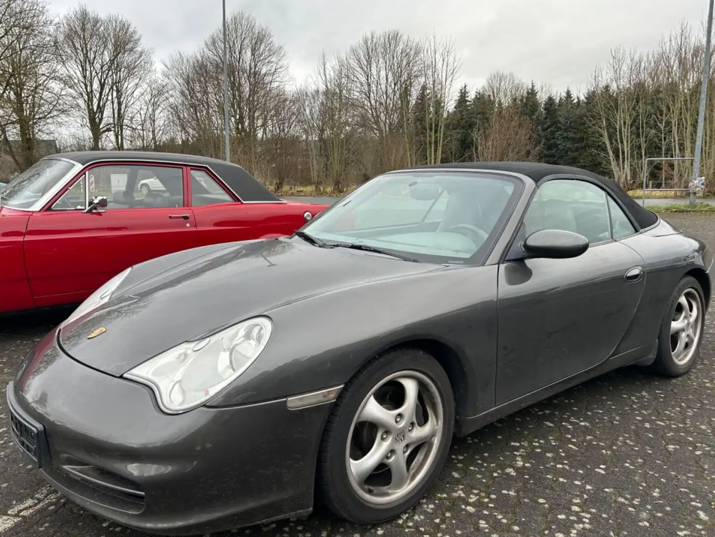 Porsche 996 Carrera Cabriolet/Motor revidiert/Carbon/TOP Gris - 1