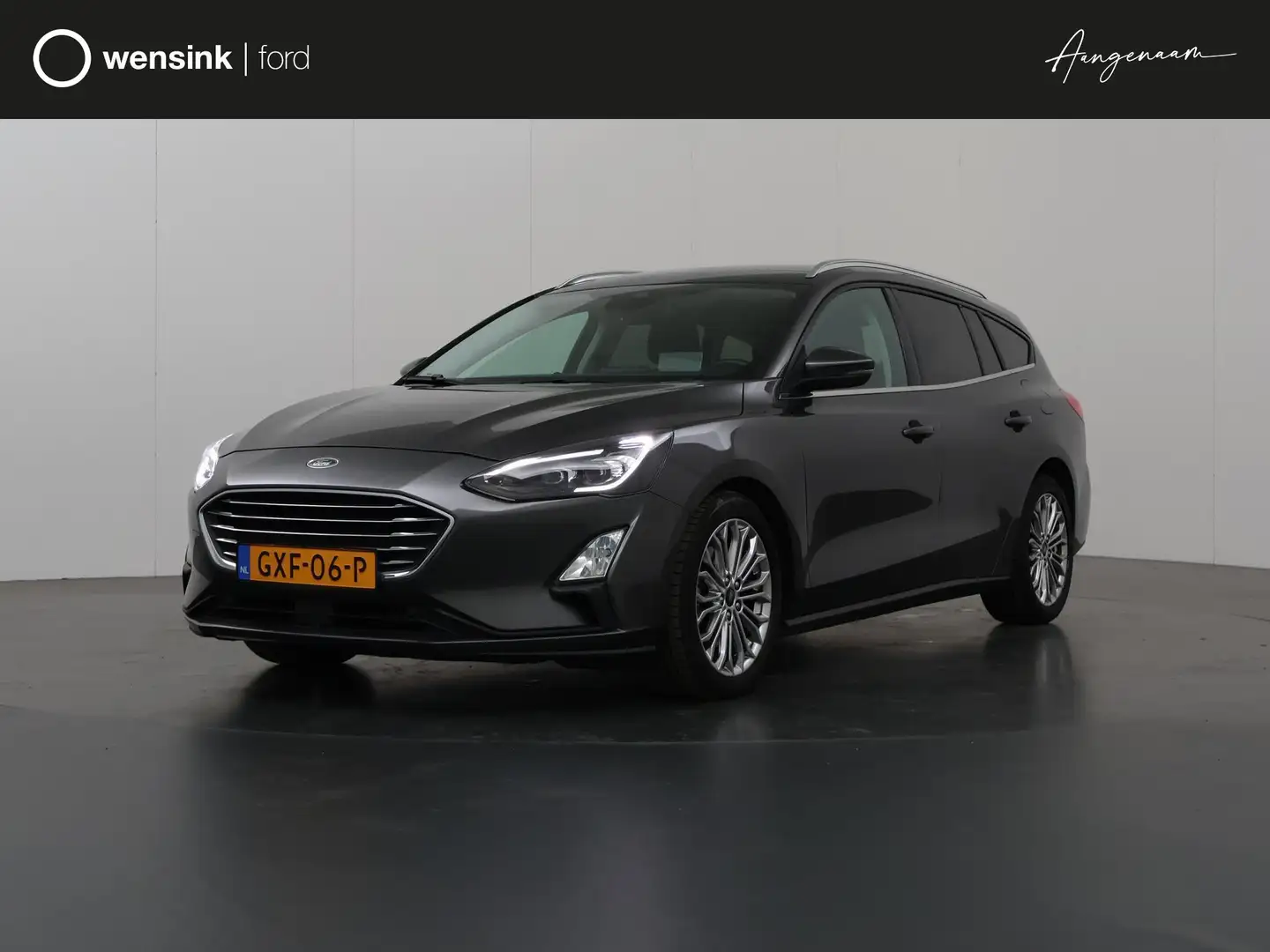 Ford Focus Wagon 1.0 EcoBoost Automaat Titanium Business | Ad Grijs - 1