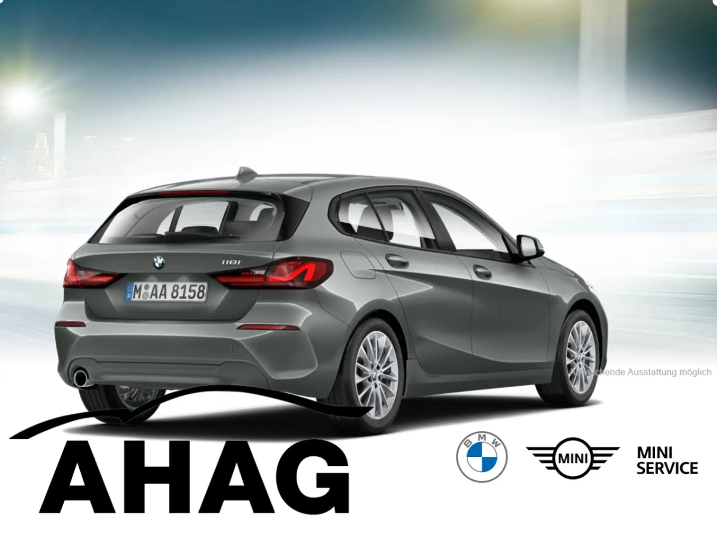 BMW 118 i Advantage Klimaaut. Komfortzugang PDC Gris - 2