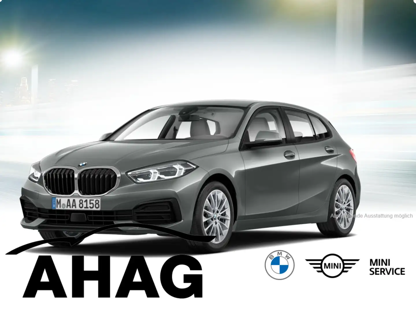 BMW 118 i Advantage Klimaaut. Komfortzugang PDC Gris - 1
