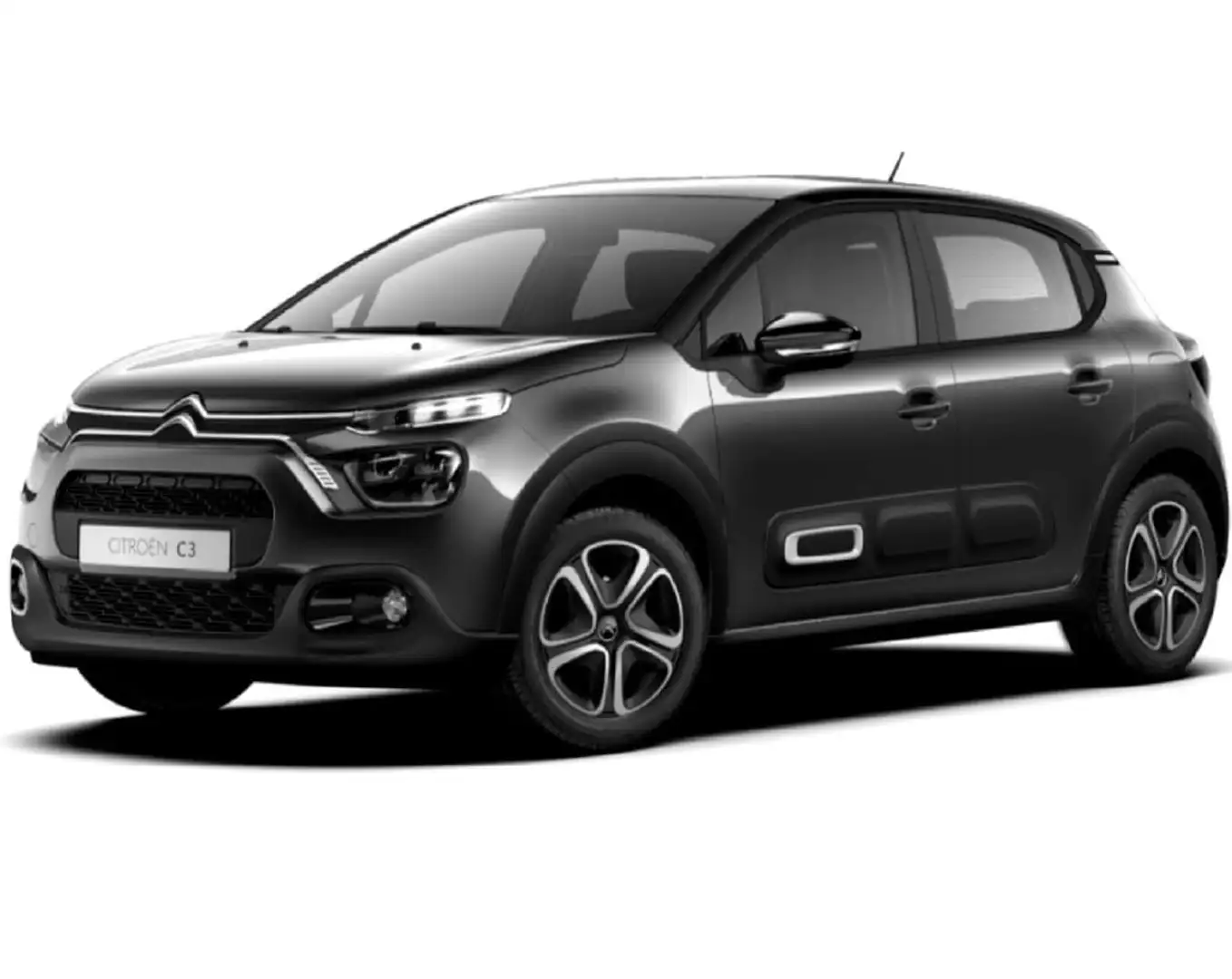 Citroen C3 PureTech 83 S&S Plus Noir - 1