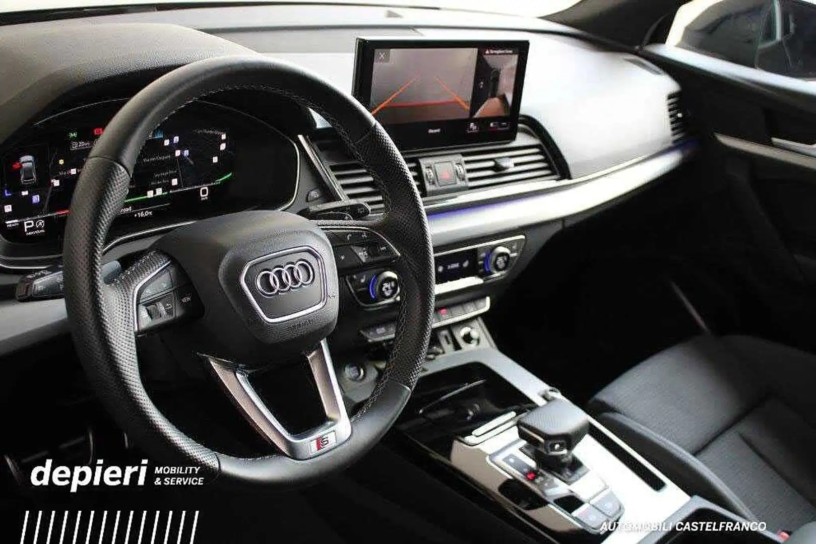Audi Q5 Sportback 40 TDI quattro S tronic S line MHEV Nero - 2