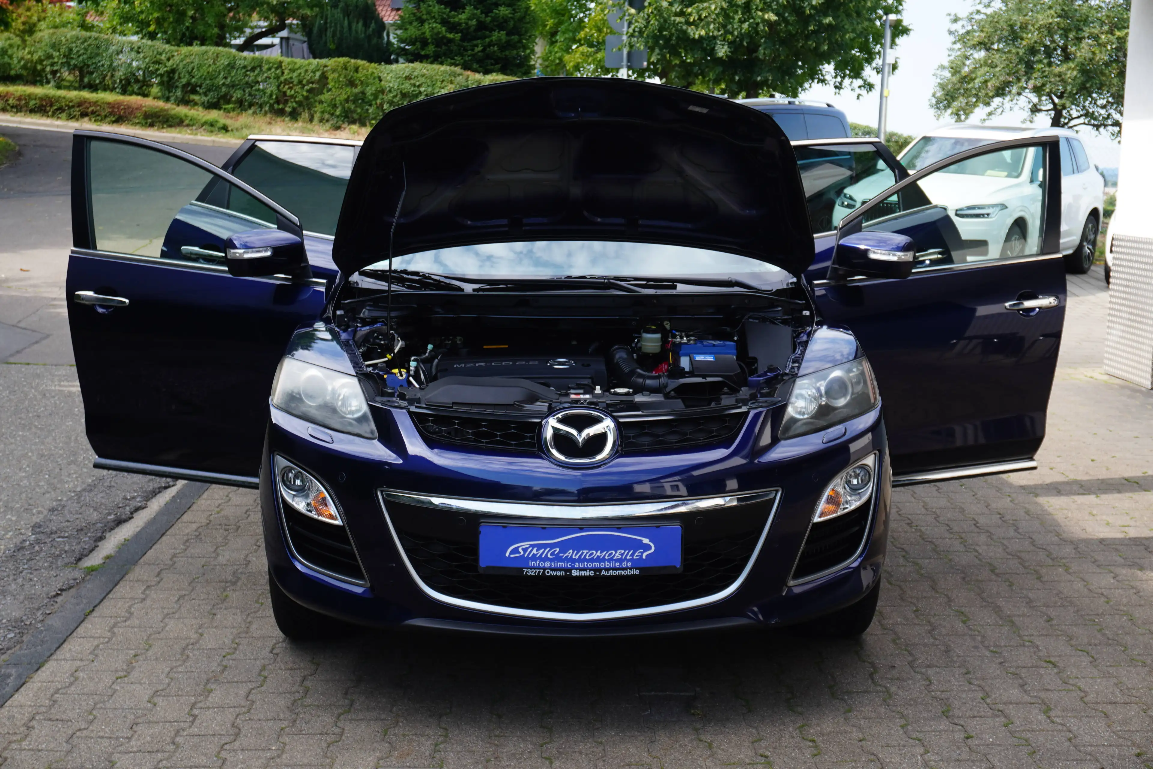 Mazda CX-7 Exclusive-Line 2.2D 4WD LEDER+NAVI+XENON+AHK+ALU19z+TEMPO+6Gang — photo 10