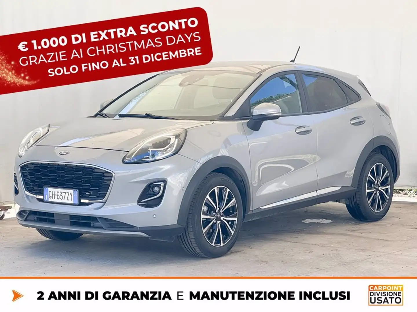 Ford Puma 1.0 ecoboost h titanium s&s 125cv Grigio - 1