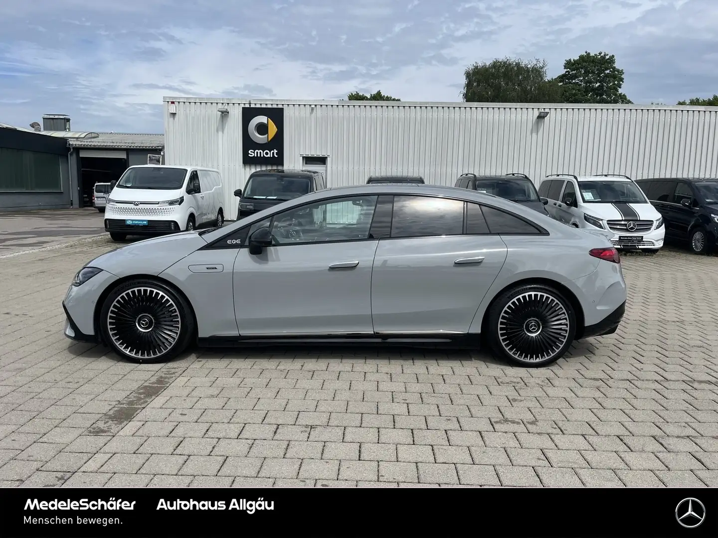 Mercedes-Benz EQE 43 EQE 43 AMG Night 21" HYPER Airmatic Pano 3D HuD Gris - 2