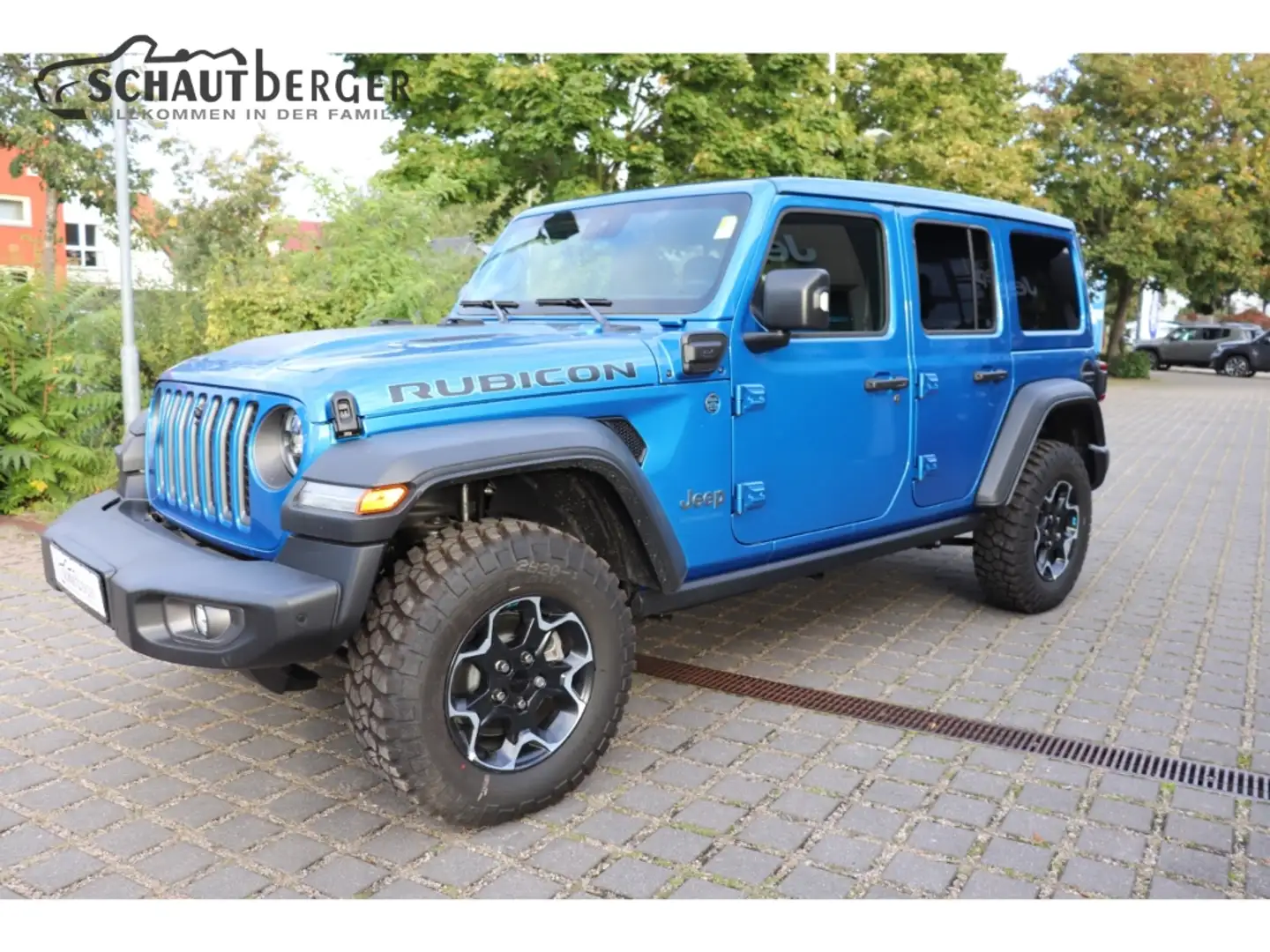 Jeep Wrangler Unlimited Rubicon PHEV Sky-One Touch Blau - 2