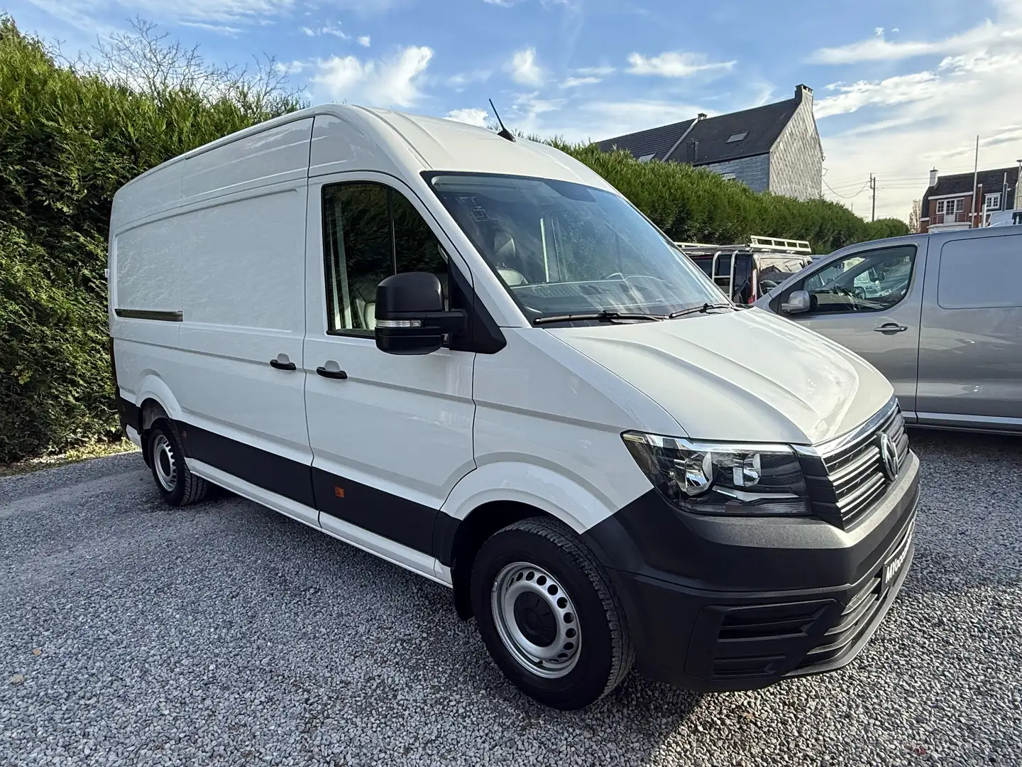 Volkswagen Crafter 2.0 CR TDi L3H2 - EURO 6d - TVA DEDUCTIBLE - Blanc - 2