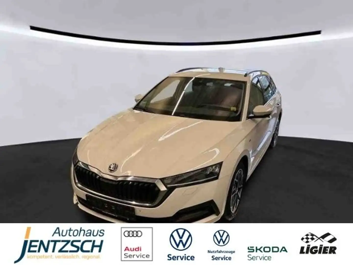 Skoda Octavia Combi Clever 4x4 Weiß - 1