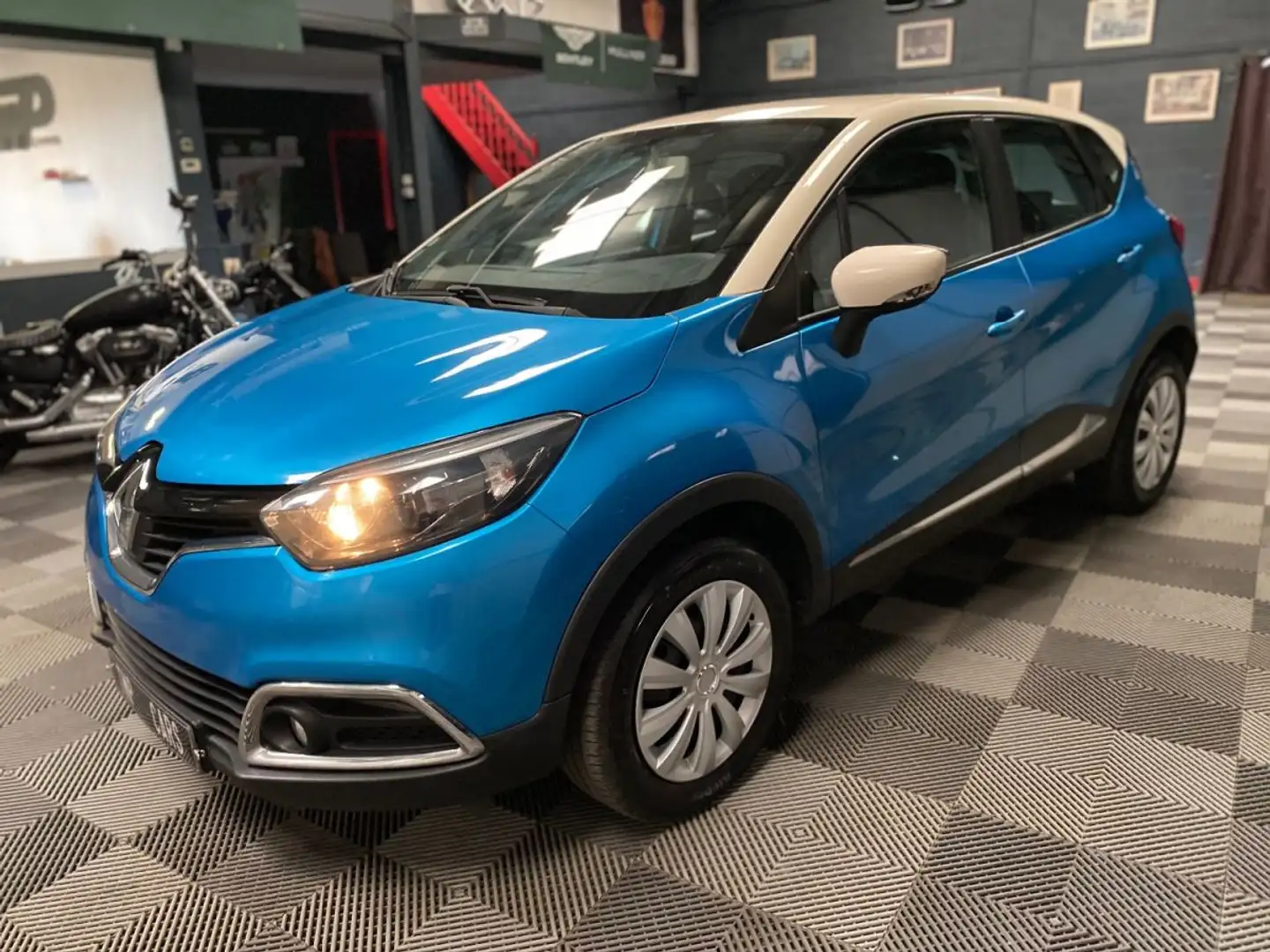 Renault Captur 1.5 DCI 90 COOL GREY ECO2 Синій - 2