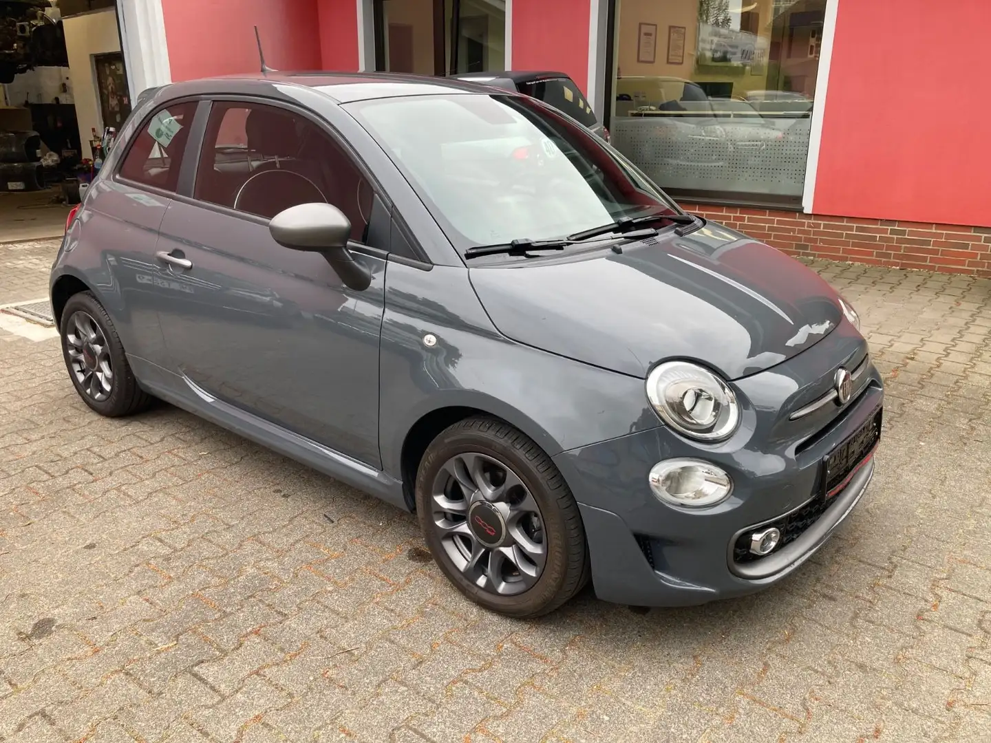Fiat 500 Sport-Klimaautomatik-NAVI-DAB-PDC-7-Zoll-Dis Grigio - 2
