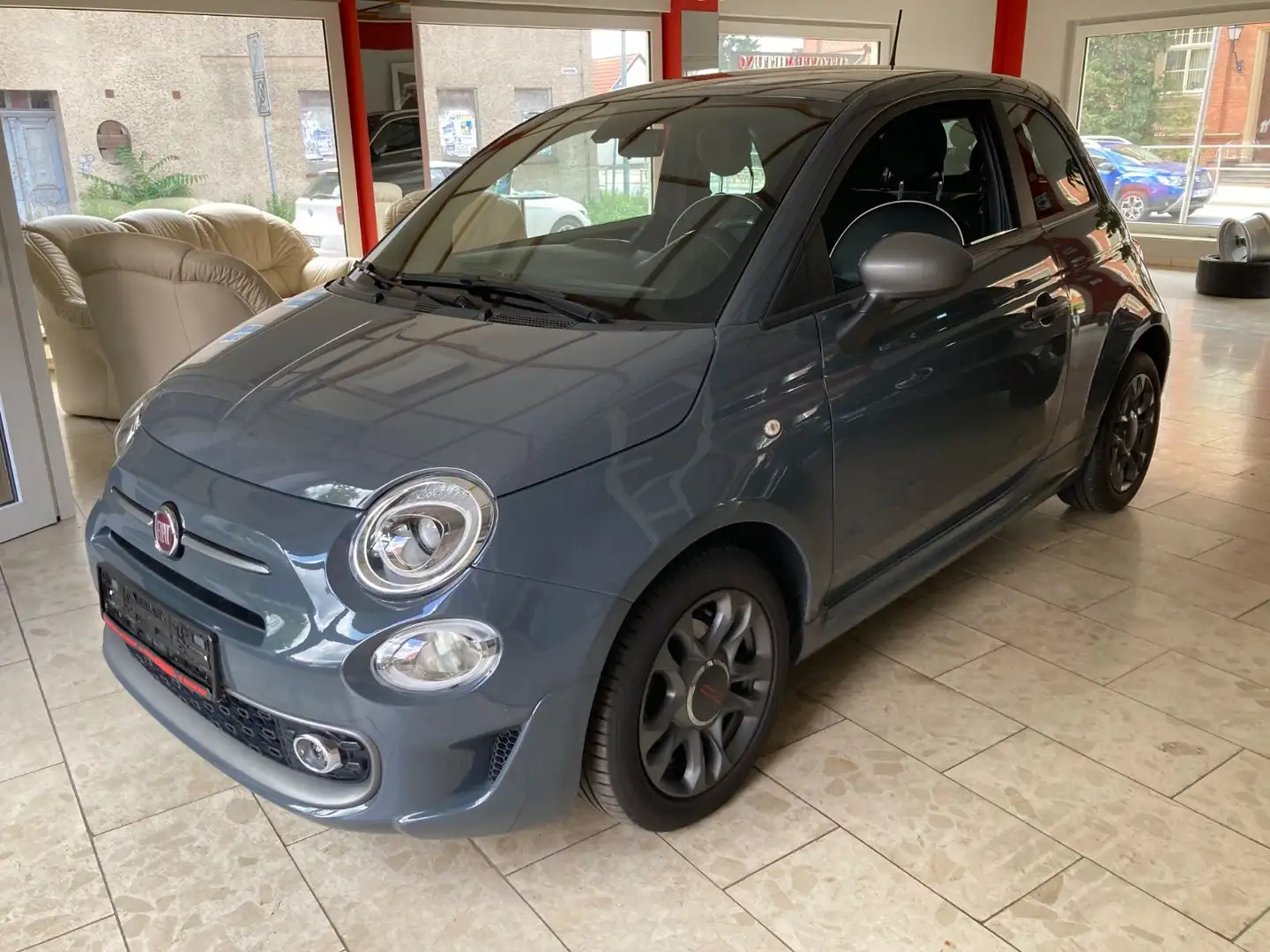 Fiat 500 Sport-Klimaautomatik-NAVI-DAB-PDC-7-Zoll-Dis Grey - 2