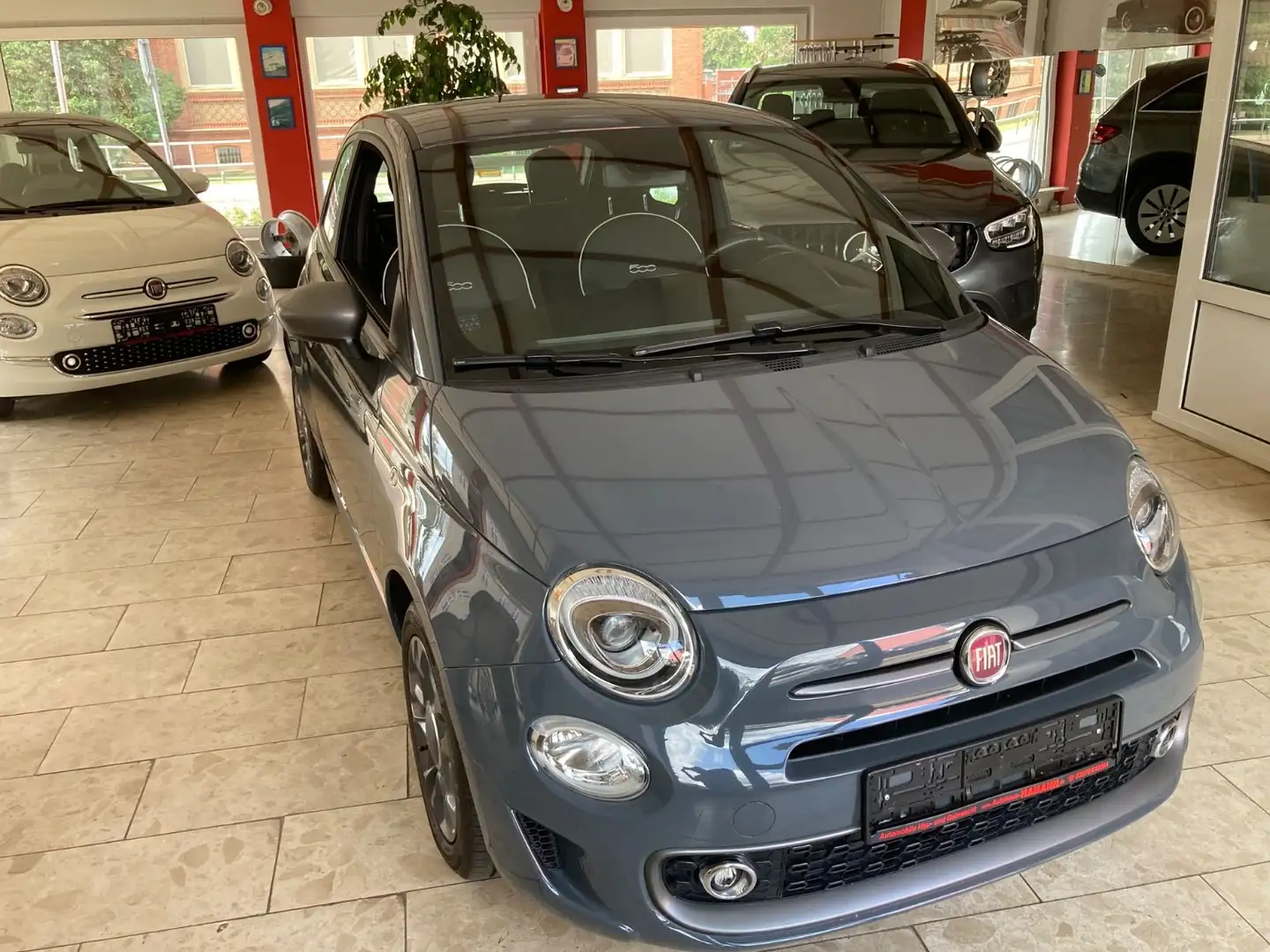 Fiat 500 Sport-Klimaautomatik-NAVI-DAB-PDC-7-Zoll-Dis Grey - 1