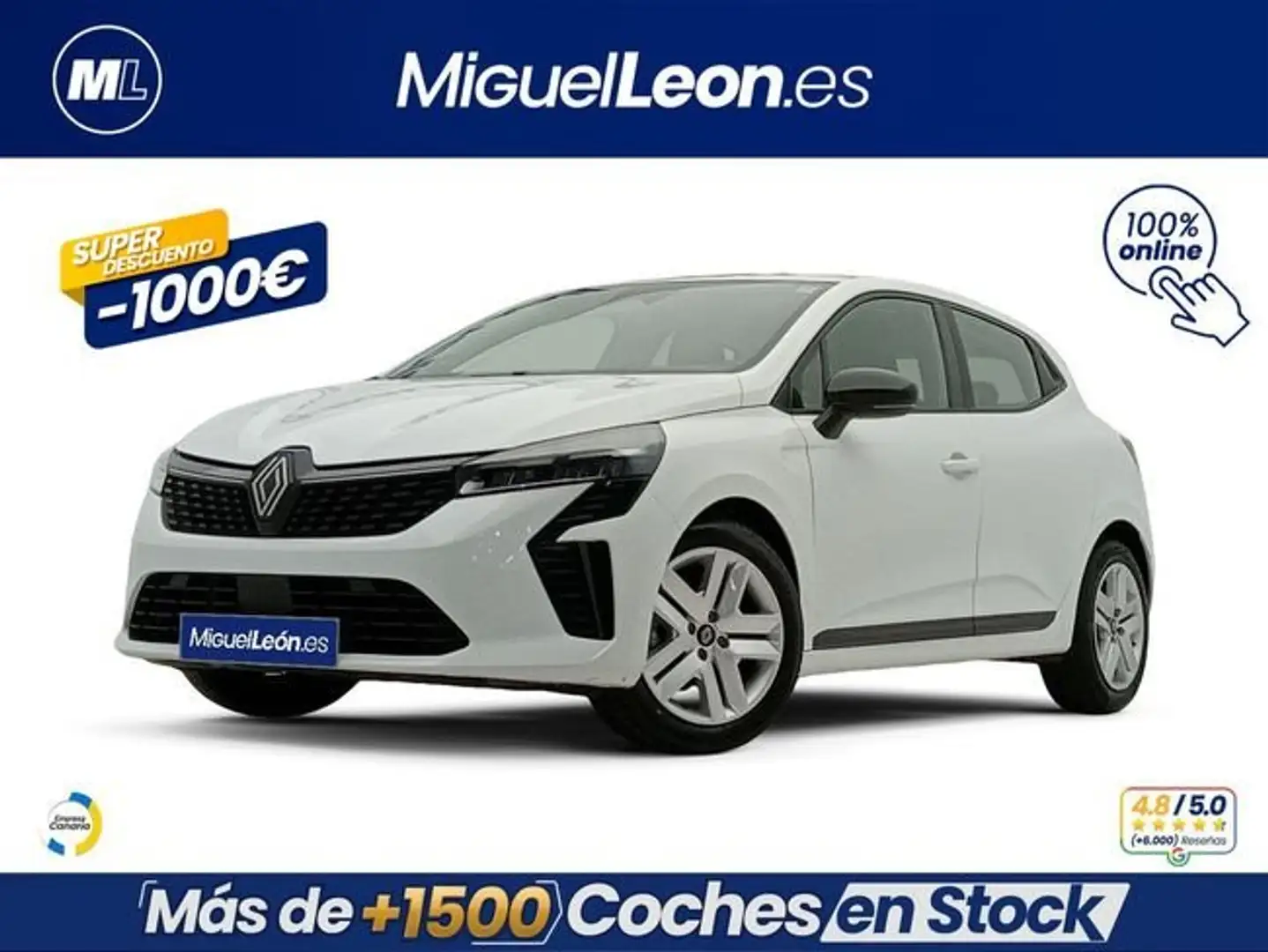 Renault Clio Evolution TCe 90 (67kw) Blanco - 1