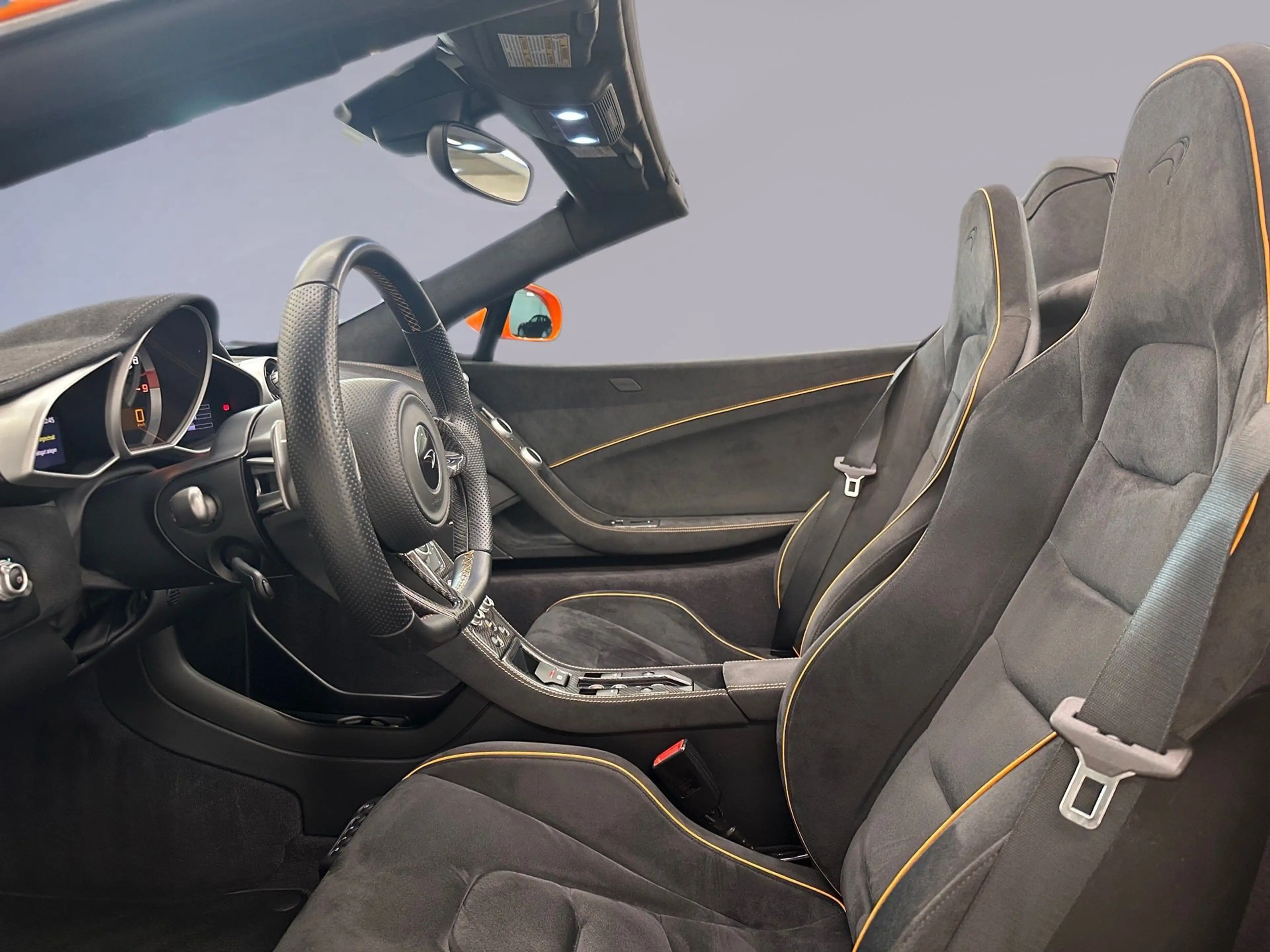 McLaren 650S Spider / Tarocco Orange / CF / Lift / — photo 10