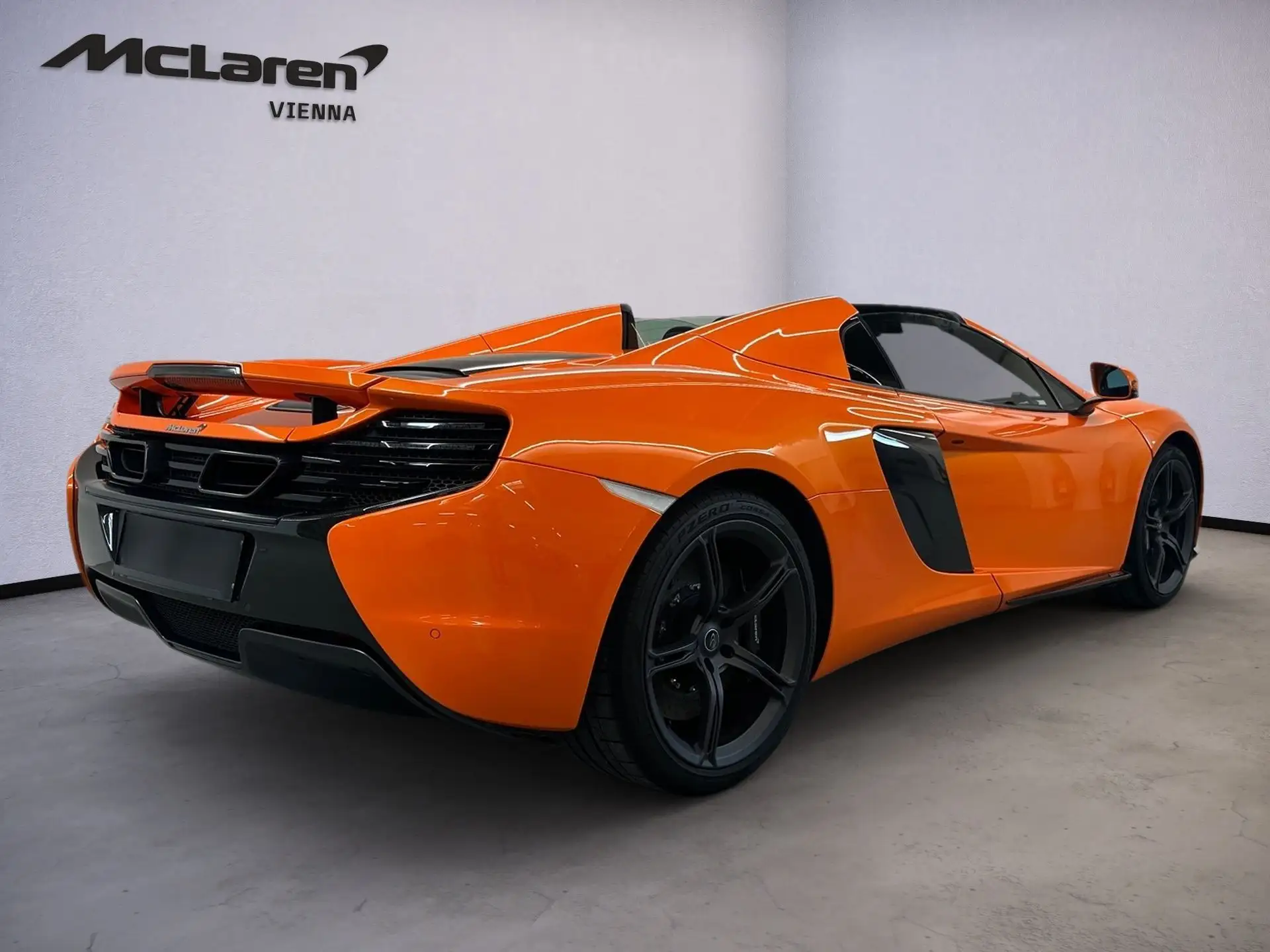 맥라렌 650S 650 Sport Spider 2014 주황 사진 3