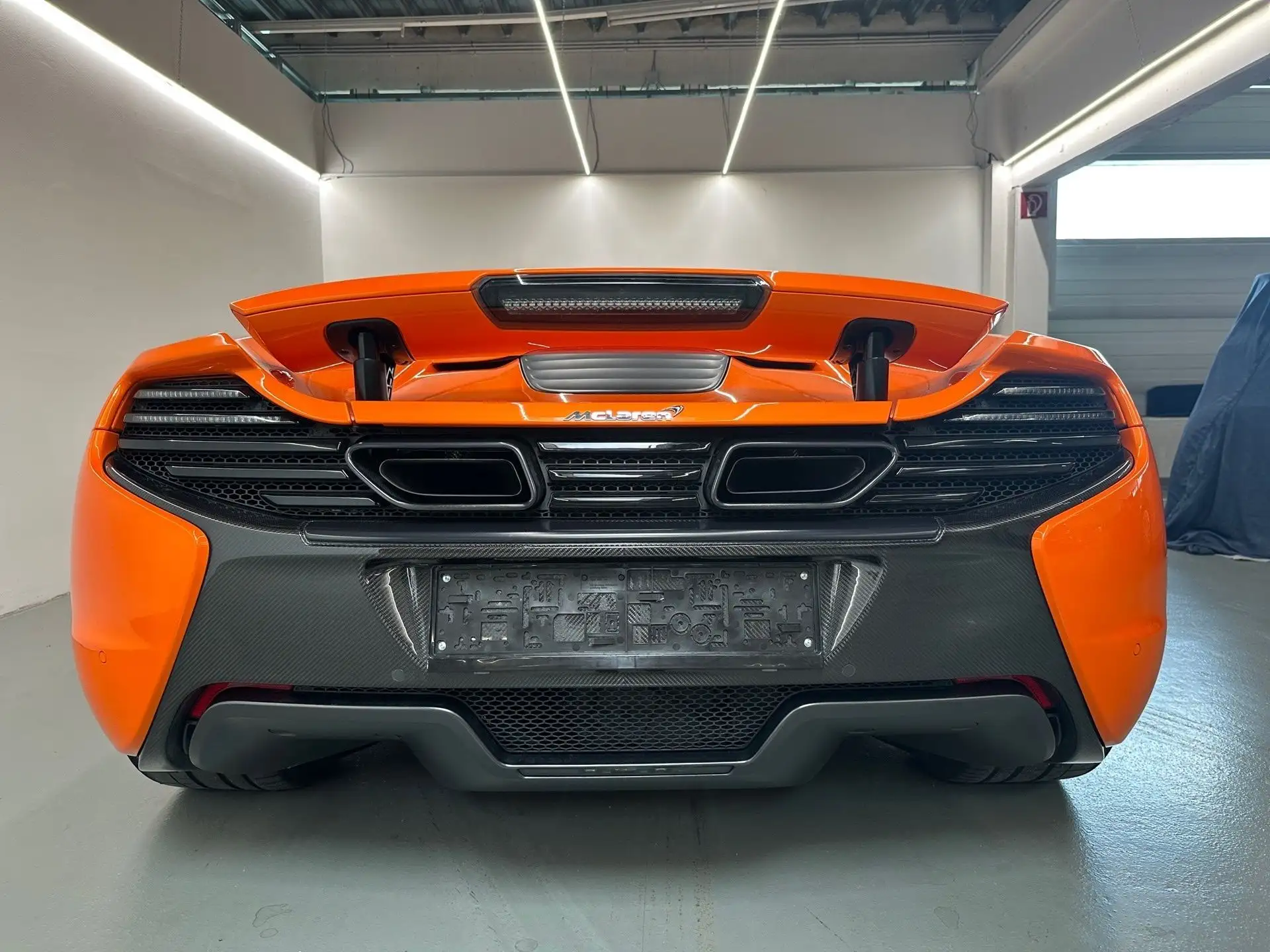 맥라렌 650S 650 Sport Spider 2014 주황 사진 7