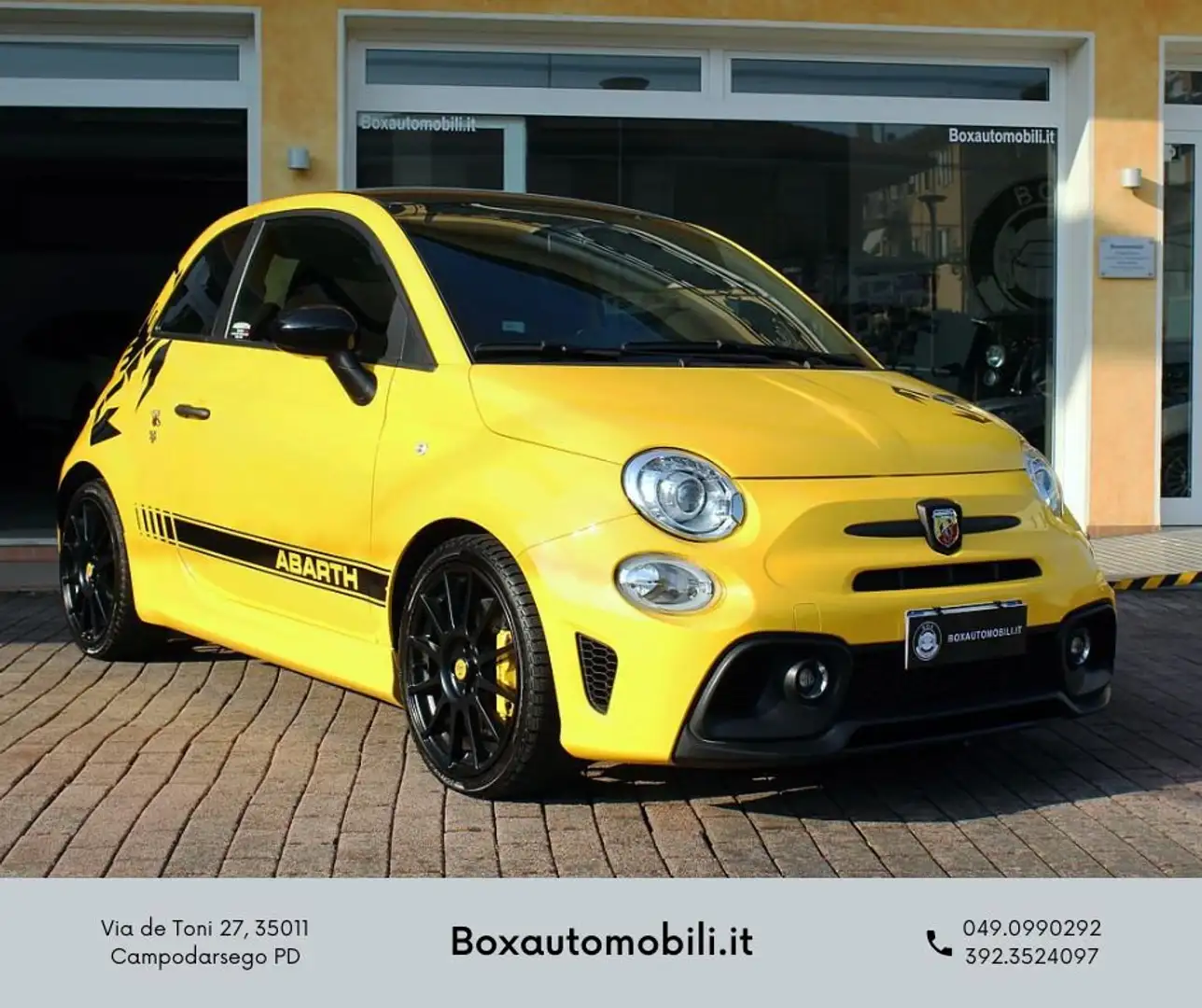 Abarth 595 595 1.4 t-jet Competizione 180cv my19 Giallo - 1