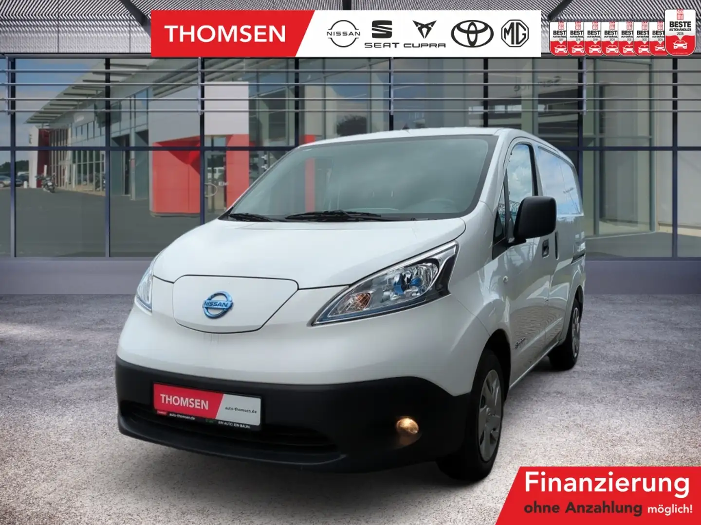 Nissan E-NV200 Kasten Comfort AT Kamera KlimaA BTH Blanc - 1