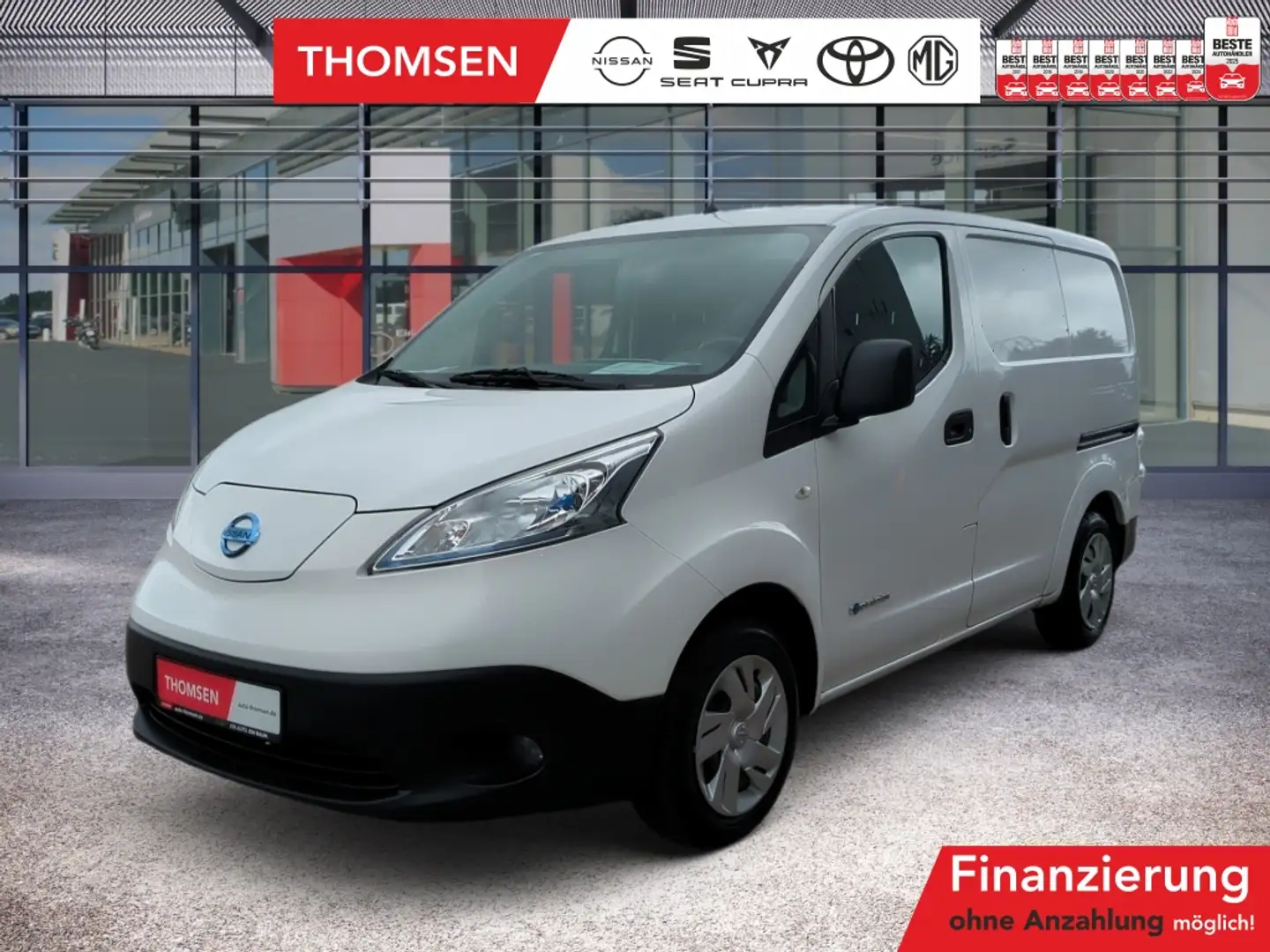 Nissan E-NV200 Kasten Comfort AT Kamera KlimaA BTH Wit - 1