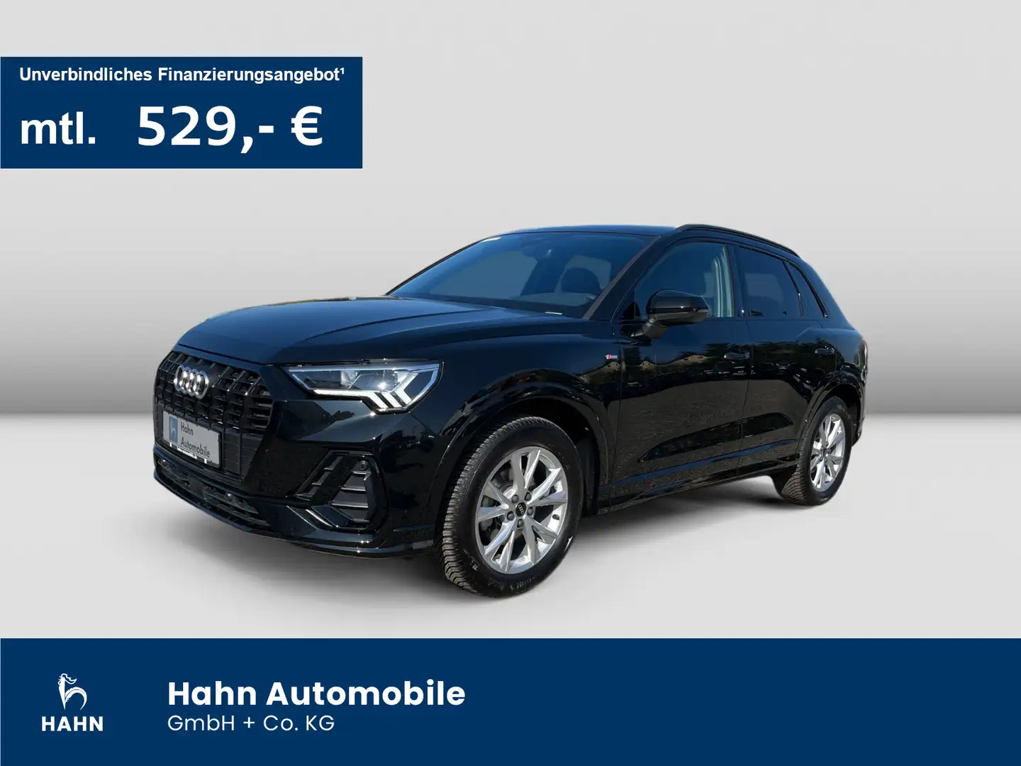 Audi Q3 35 1.5TFSI s-line s-tronic LED AHK CAM Virtua Schwarz - 1