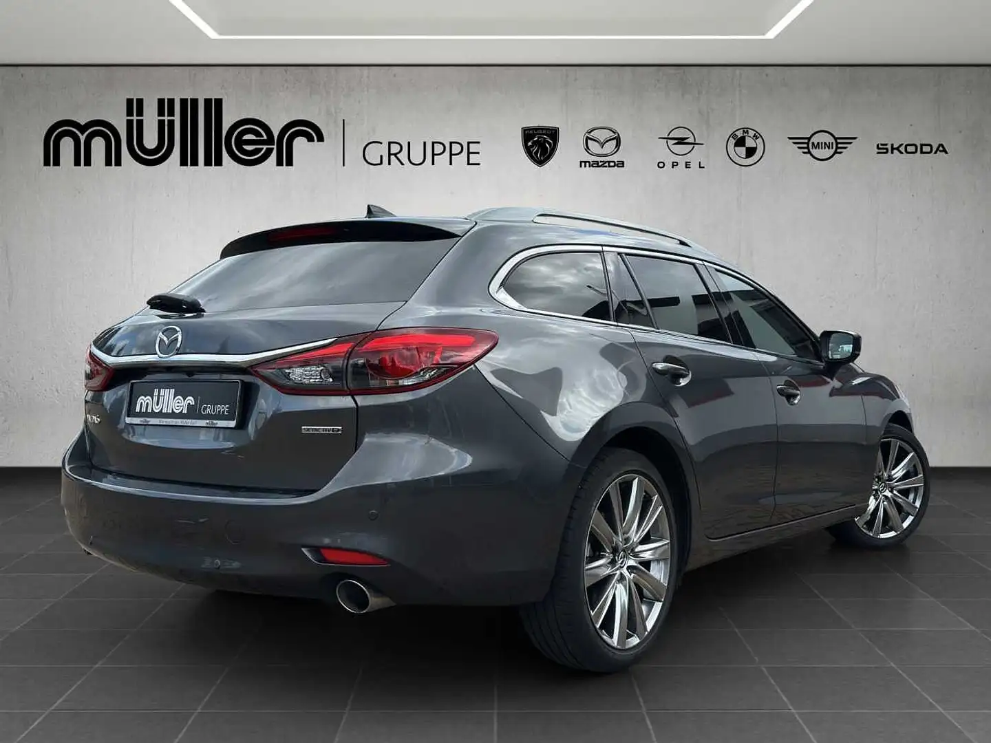 Mazda 6 SKYACTIV-D 184 i-ELOOP Sports-Line Grau - 2
