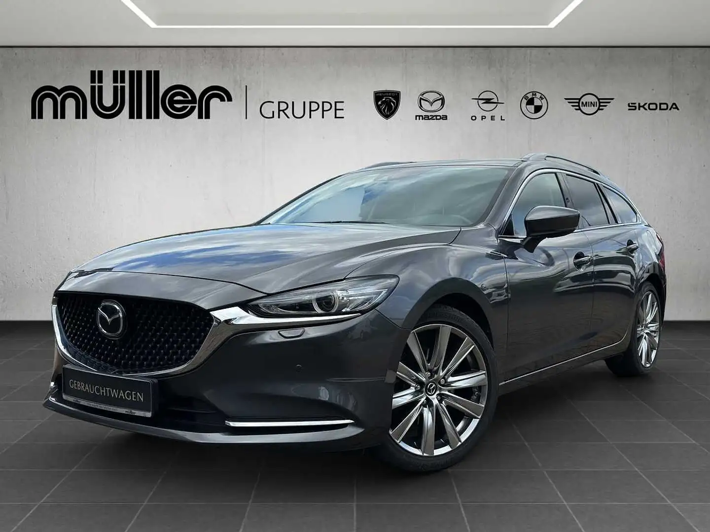 Mazda 6 SKYACTIV-D 184 i-ELOOP Sports-Line Grau - 1