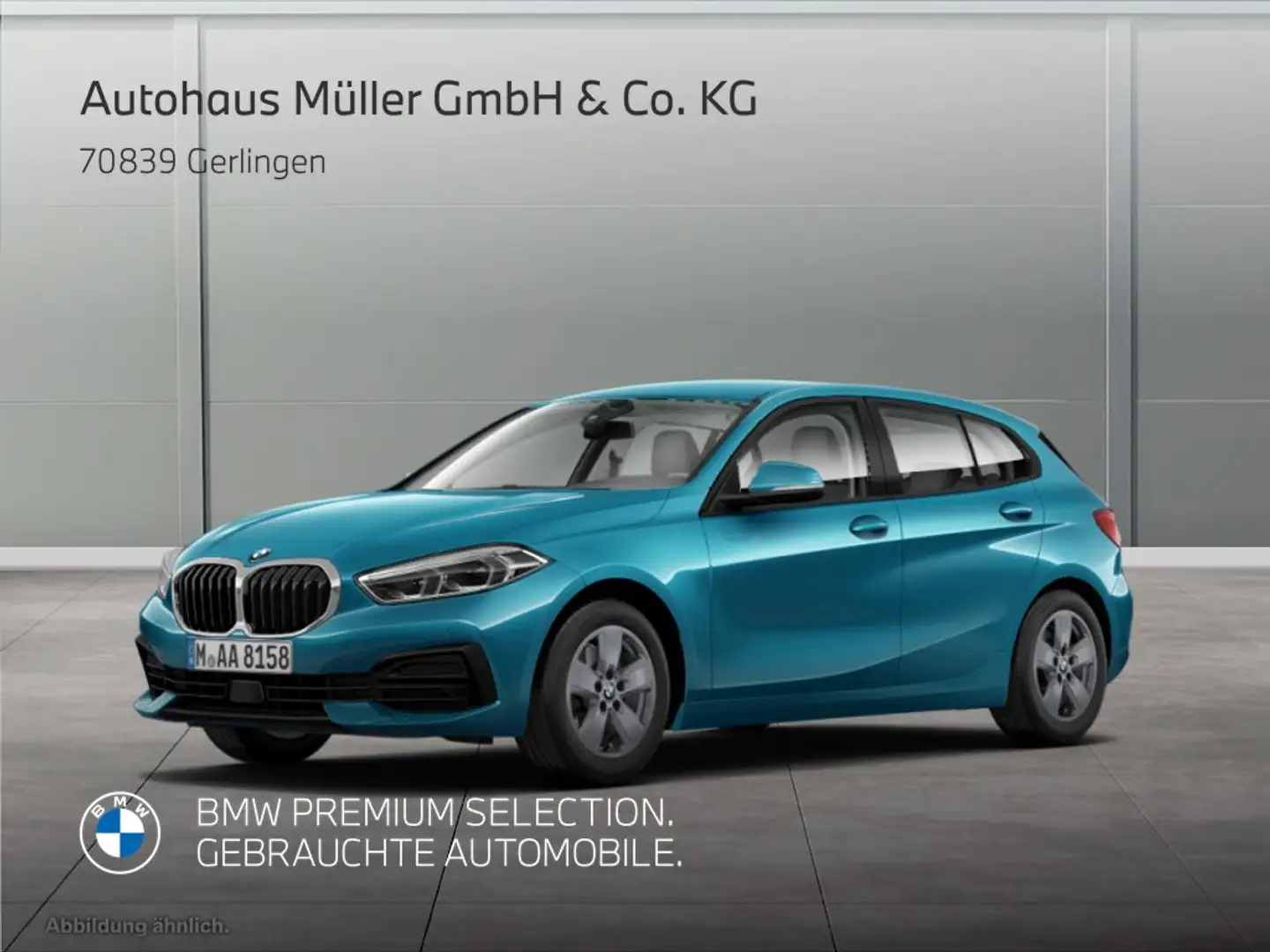 BMW 118 i 5-Tür. Lenkradheiz SH LED PDC LED 1VB DAB Blau - 1