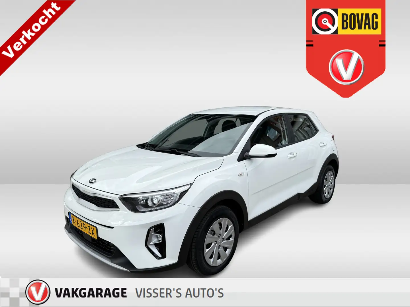 Kia Stonic 1.0 T-GDi MHEV ComfortLine | cruise control | elek Blanc - 1